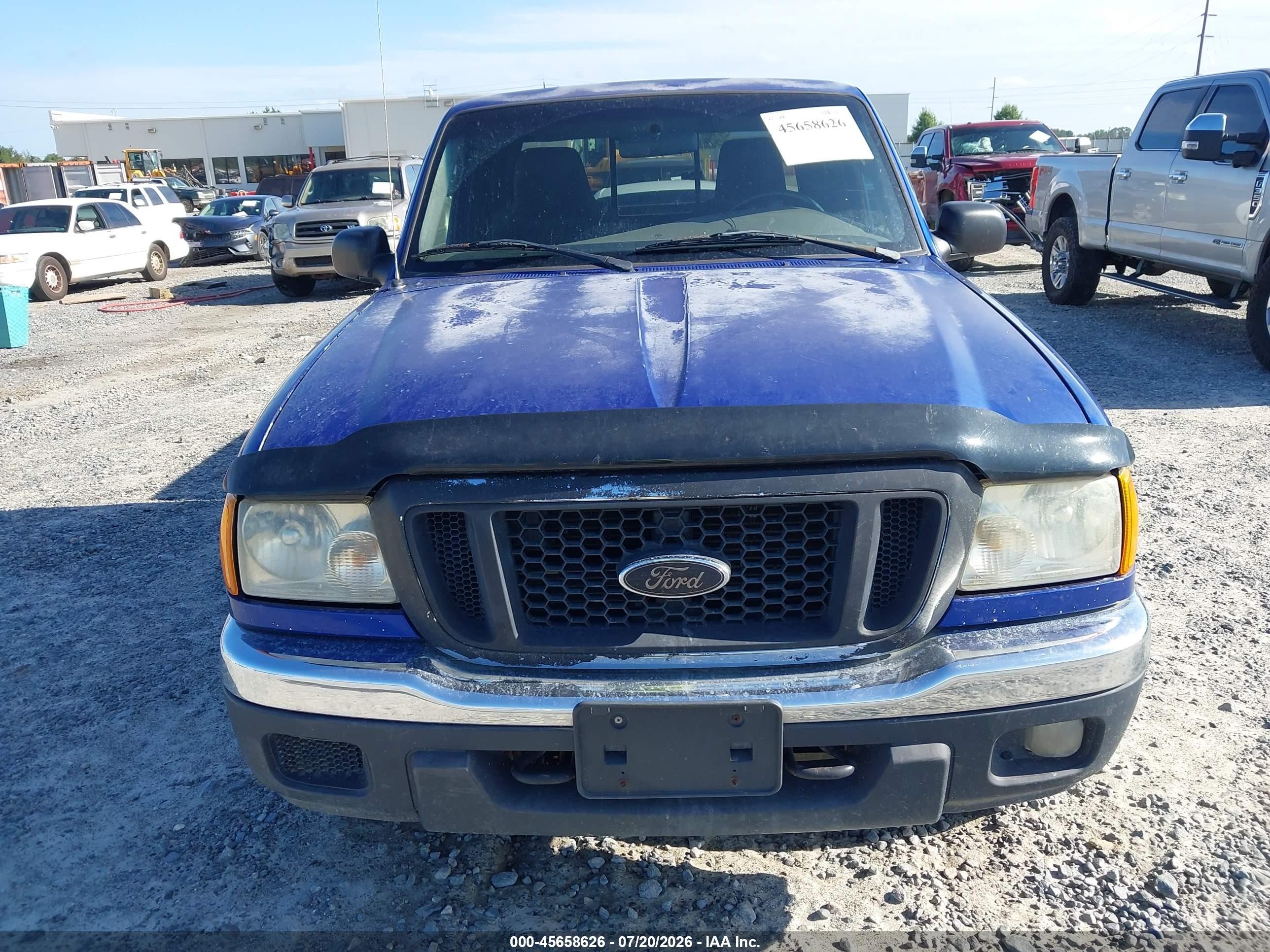 2004 Ford Ranger Edge/tremor/xlt Blue vin: 1FTZR45EX4PB53300
