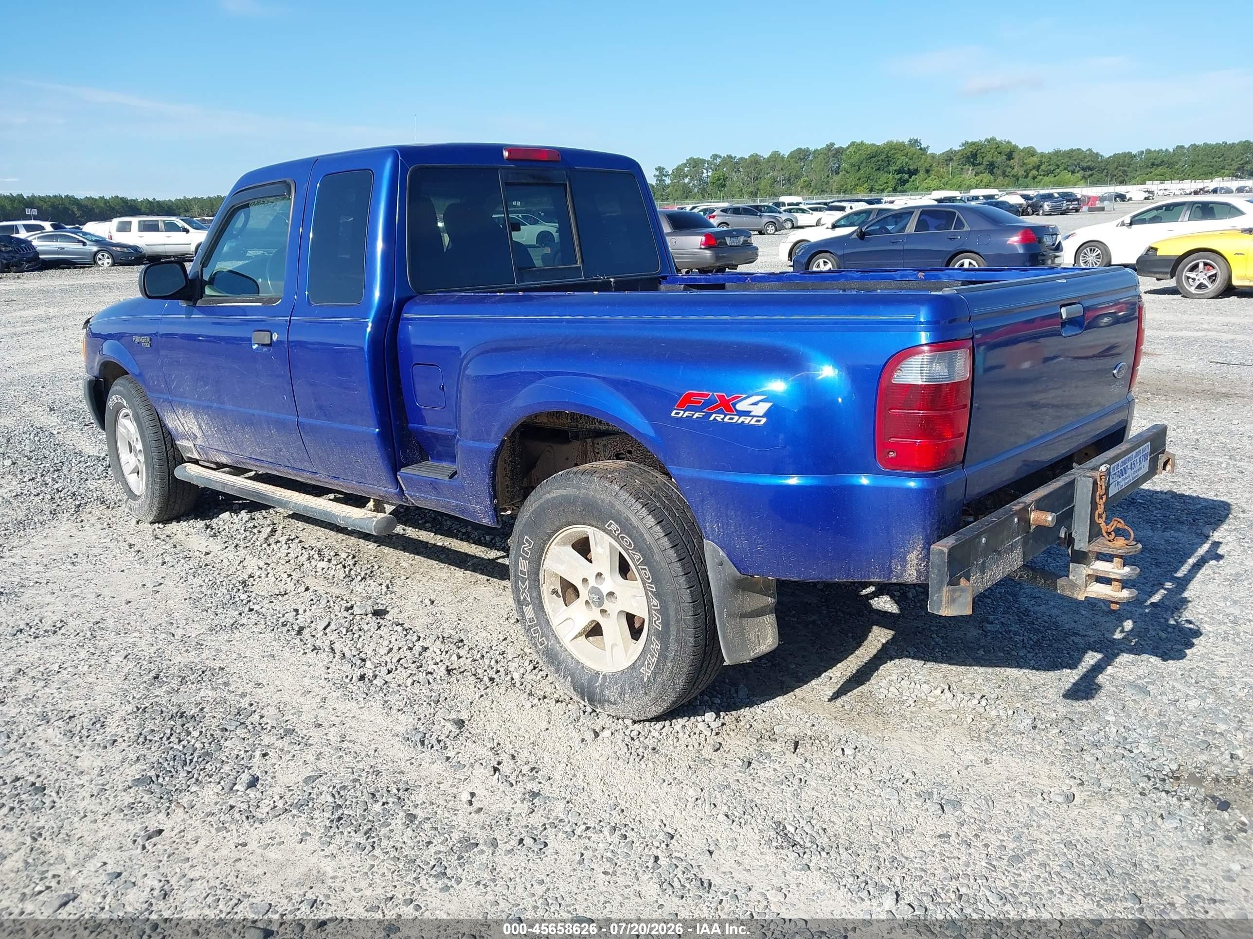 2004 Ford Ranger Edge/tremor/xlt Blue vin: 1FTZR45EX4PB53300