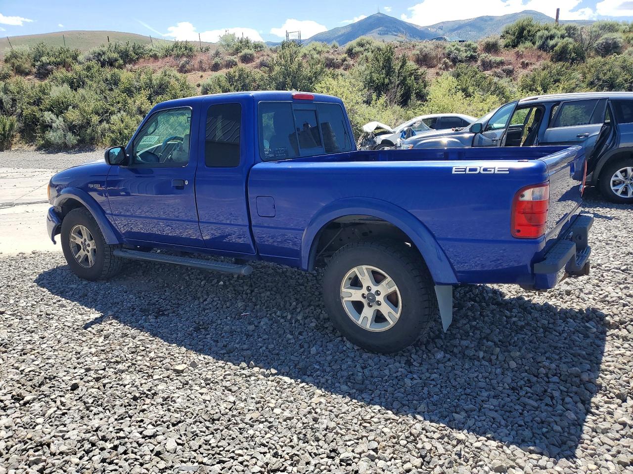2005 Ford Ranger Super Cab Blue vin: 1FTZR45EX5PA31537