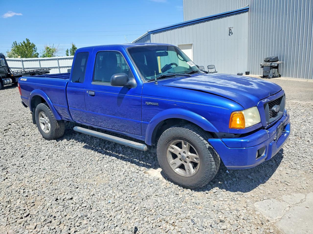 2005 Ford Ranger Super Cab Blue vin: 1FTZR45EX5PA31537