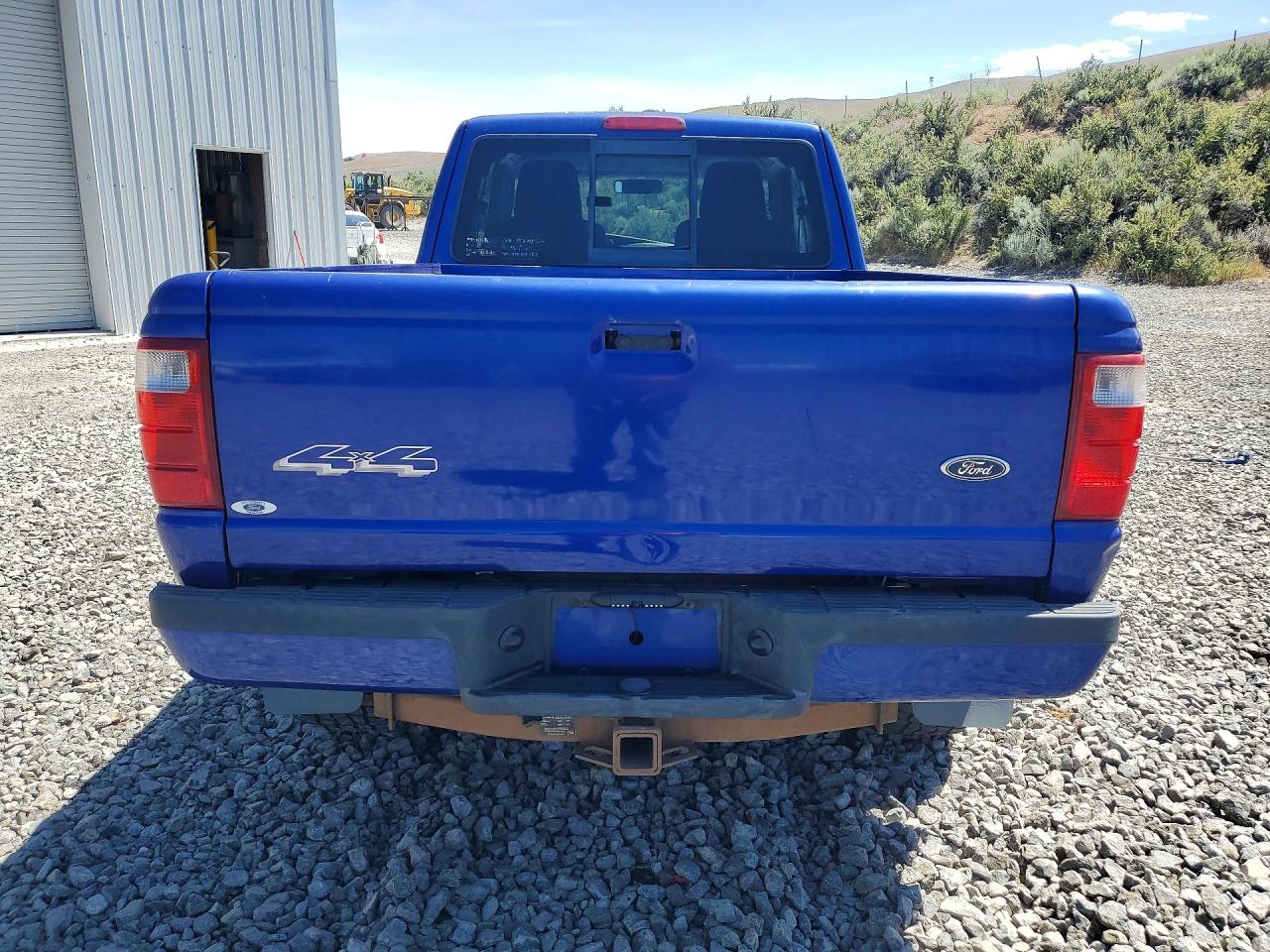 2005 Ford Ranger Super Cab Blue vin: 1FTZR45EX5PA31537