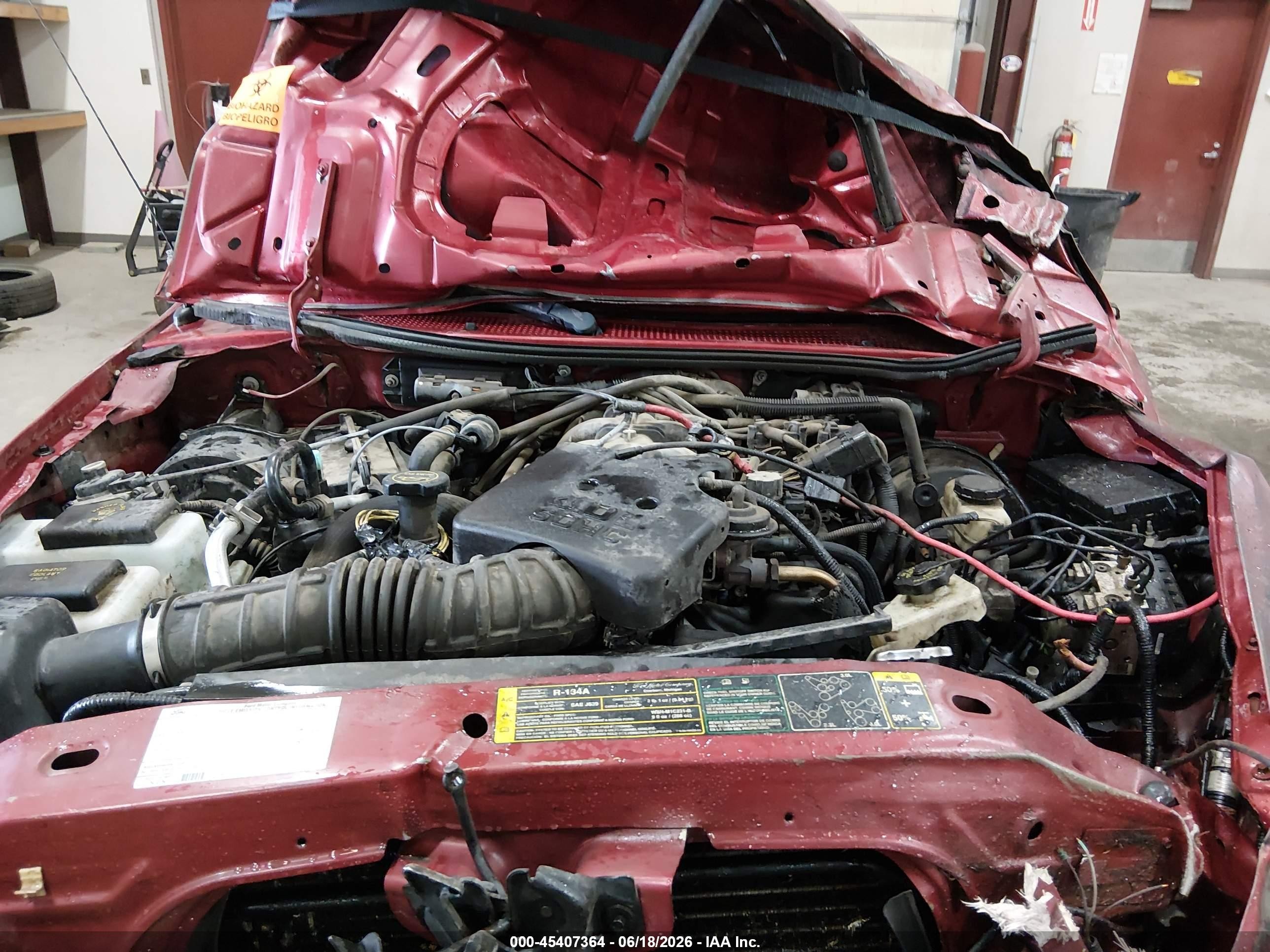 2006 Ford Ranger Fx4 Level Ii/fx4 Off-road/sport/xlt Red vin: 1FTZR45EX6PA07465