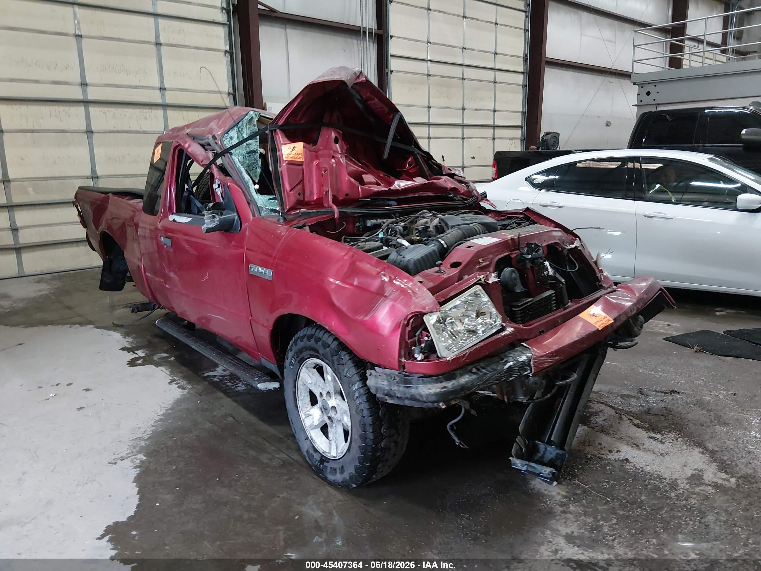 2006 Ford Ranger Fx4 Level Ii/fx4 Off-road/sport/xlt Red vin: 1FTZR45EX6PA07465