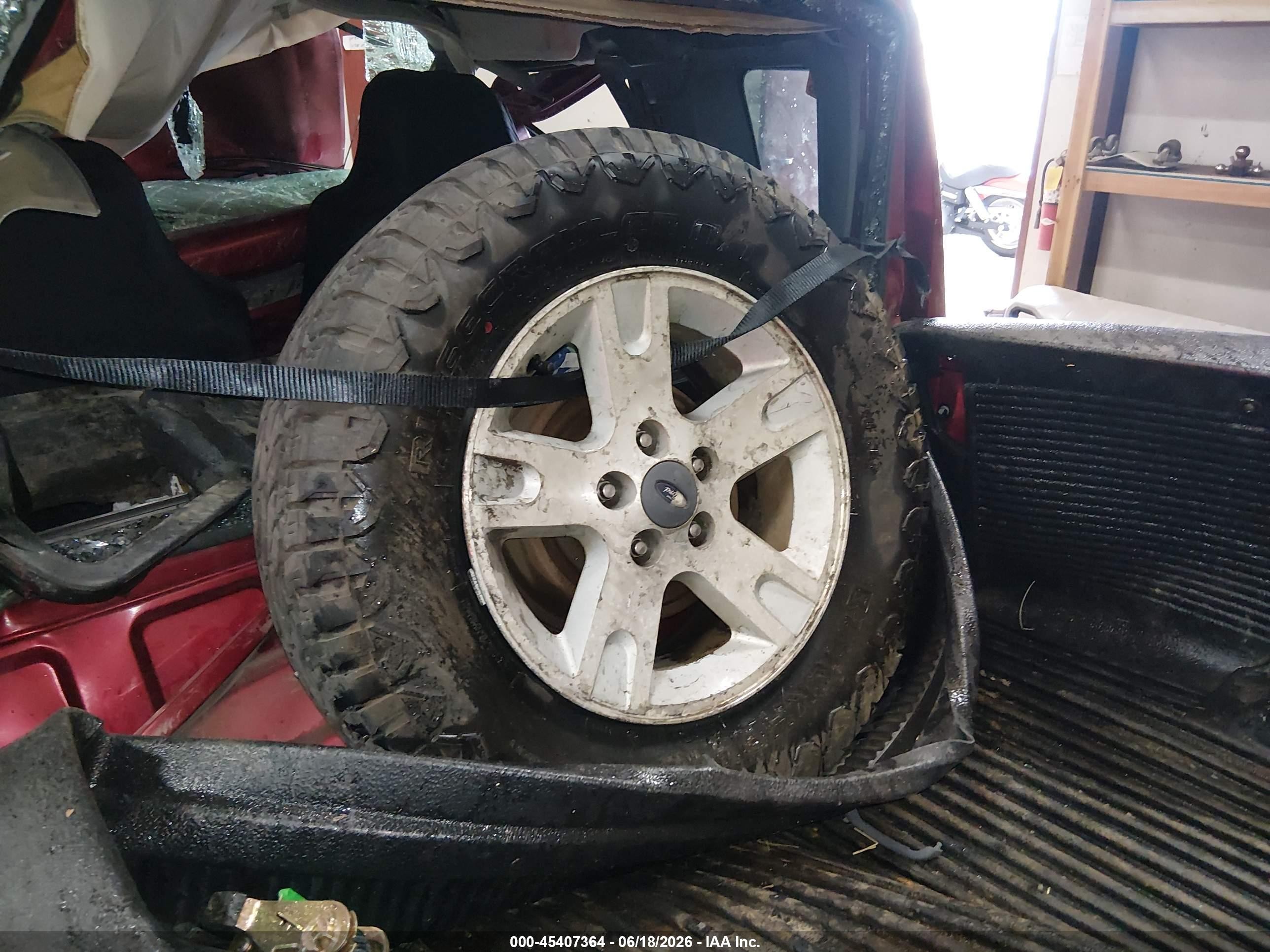 2006 Ford Ranger Fx4 Level Ii/fx4 Off-road/sport/xlt Red vin: 1FTZR45EX6PA07465