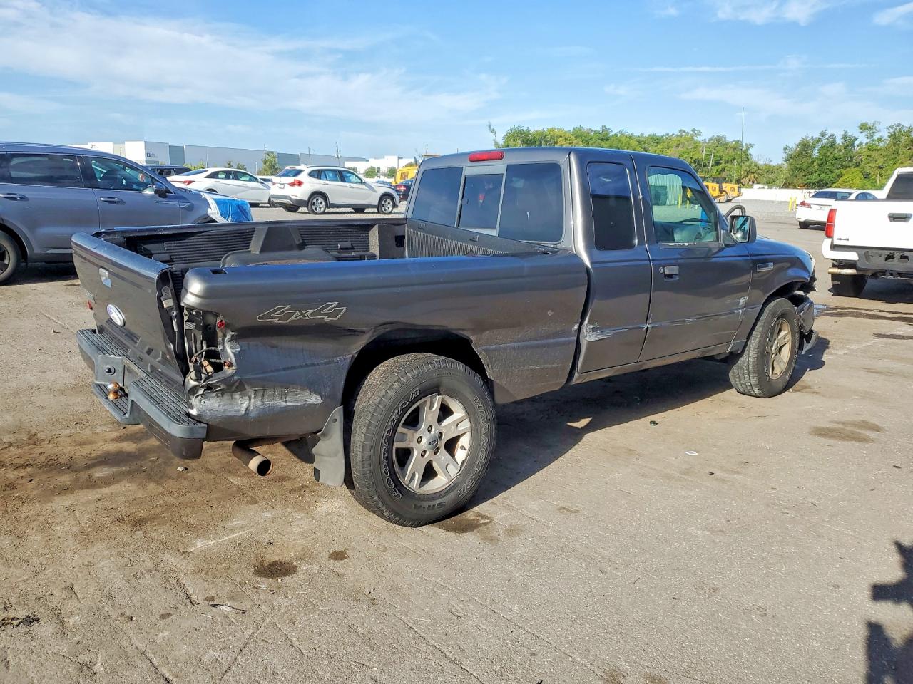 2006 Ford Ranger Super Cab Gray vin: 1FTZR45EX6PA14805