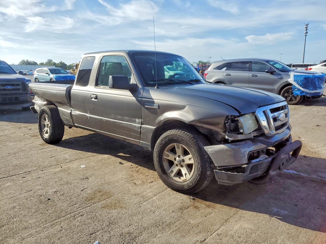 2006 Ford Ranger Super Cab Gray vin: 1FTZR45EX6PA14805