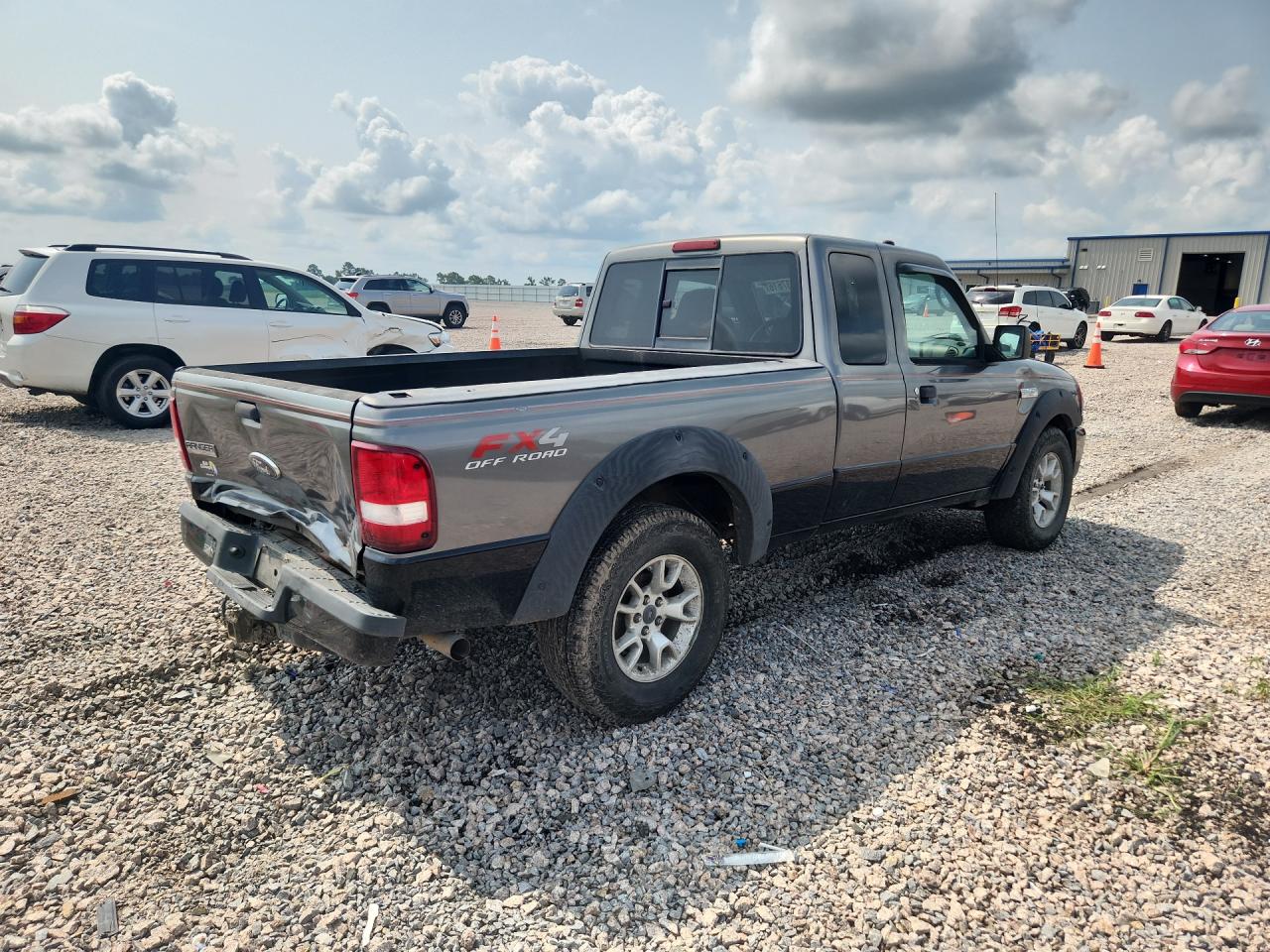 2008 Ford Ranger Super Cab Gray vin: 1FTZR45EX8PA03063