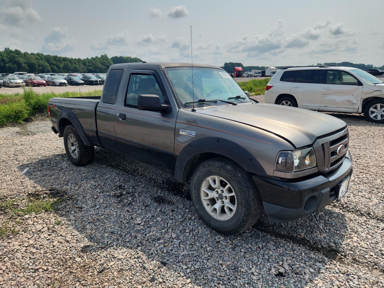 2008 Ford Ranger Super Cab Gray vin: 1FTZR45EX8PA03063