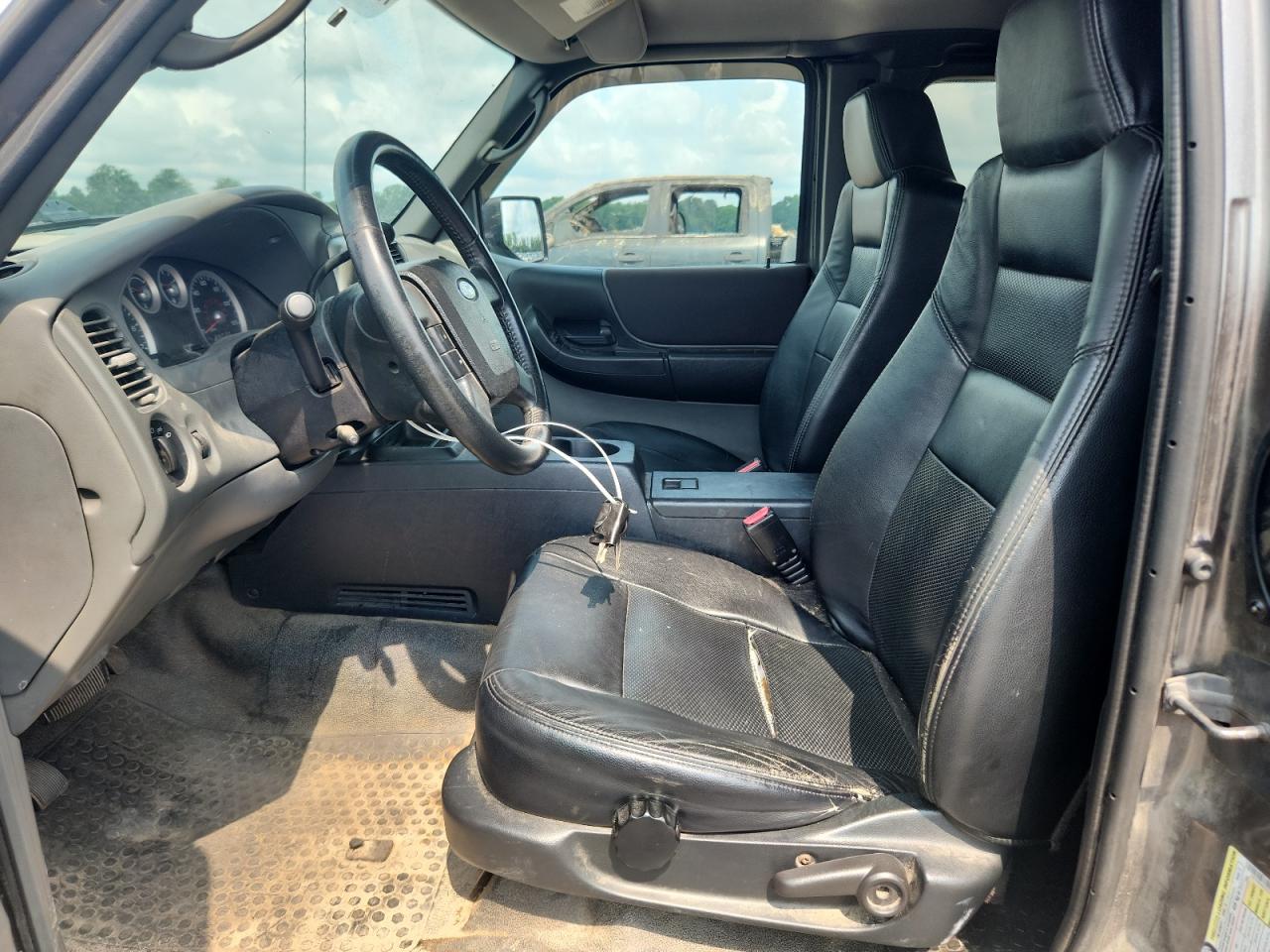 2008 Ford Ranger Super Cab Gray vin: 1FTZR45EX8PA03063