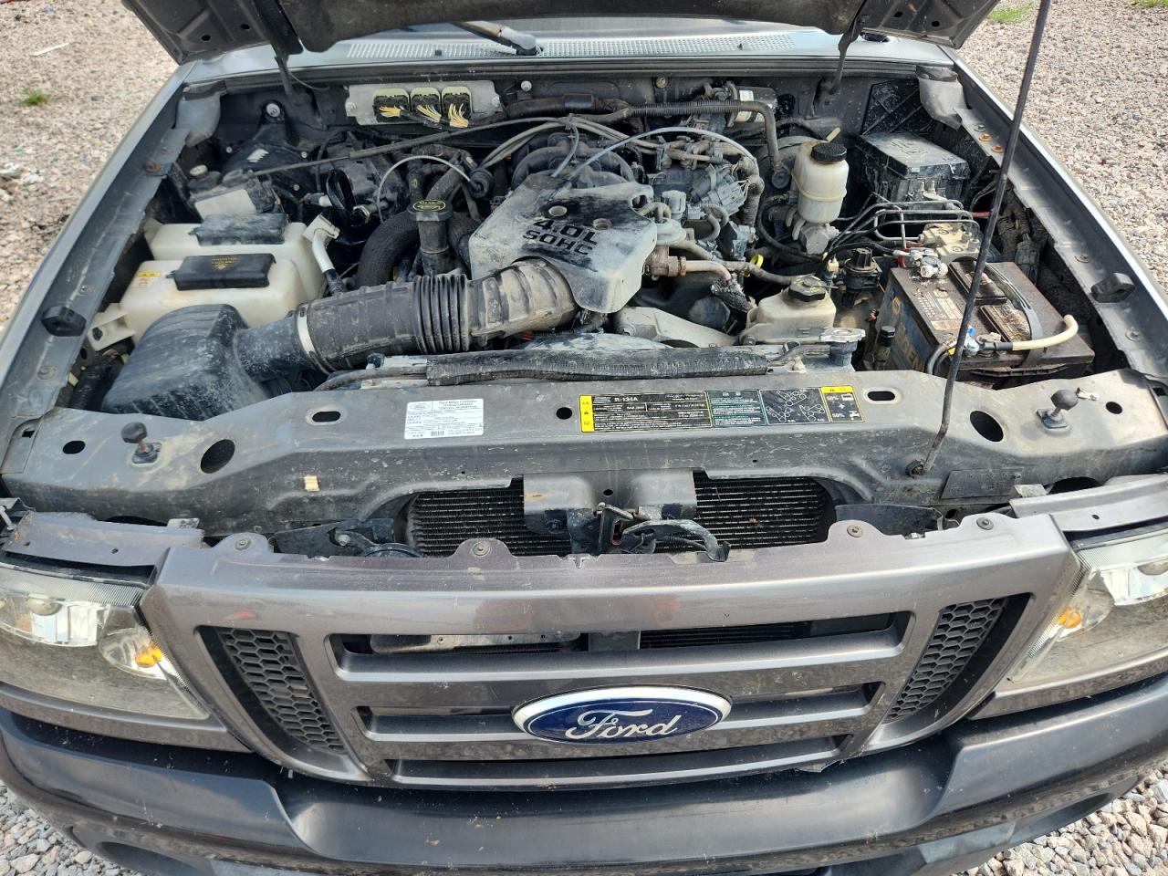2008 Ford Ranger Super Cab Gray vin: 1FTZR45EX8PA03063