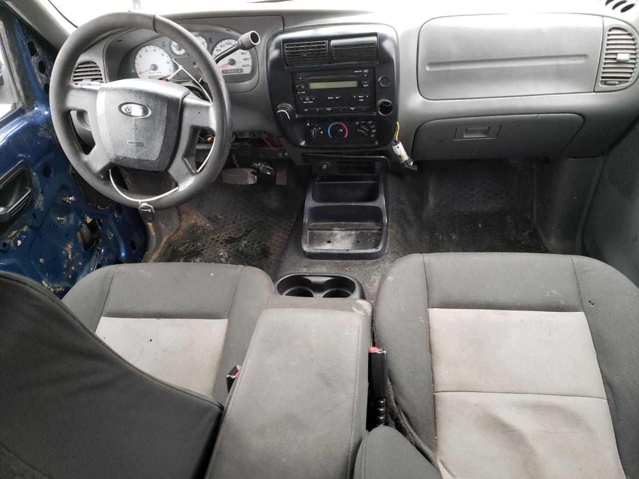 2008 Ford Ranger Super Cab Blue vin: 1FTYR44U58PA98474