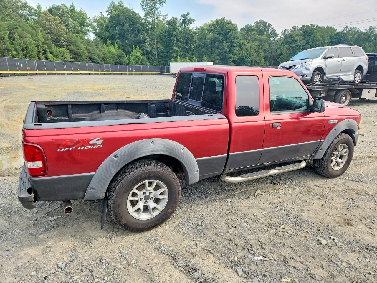 2008 Ford Ranger Super Cab Red vin: 1FTZR45EX8PA53834
