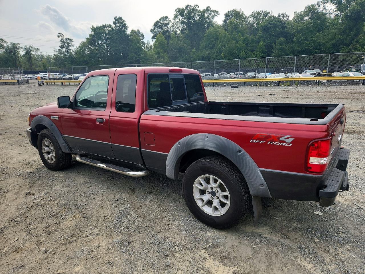 2008 Ford Ranger Super Cab Red vin: 1FTZR45EX8PA53834