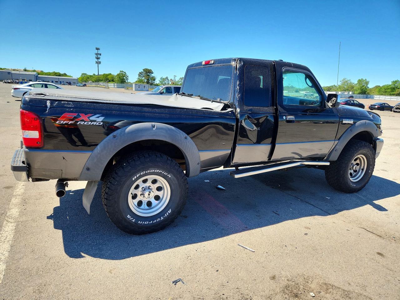 2008 Ford Ranger Super Cab Black vin: 1FTZR45EX8PA56541