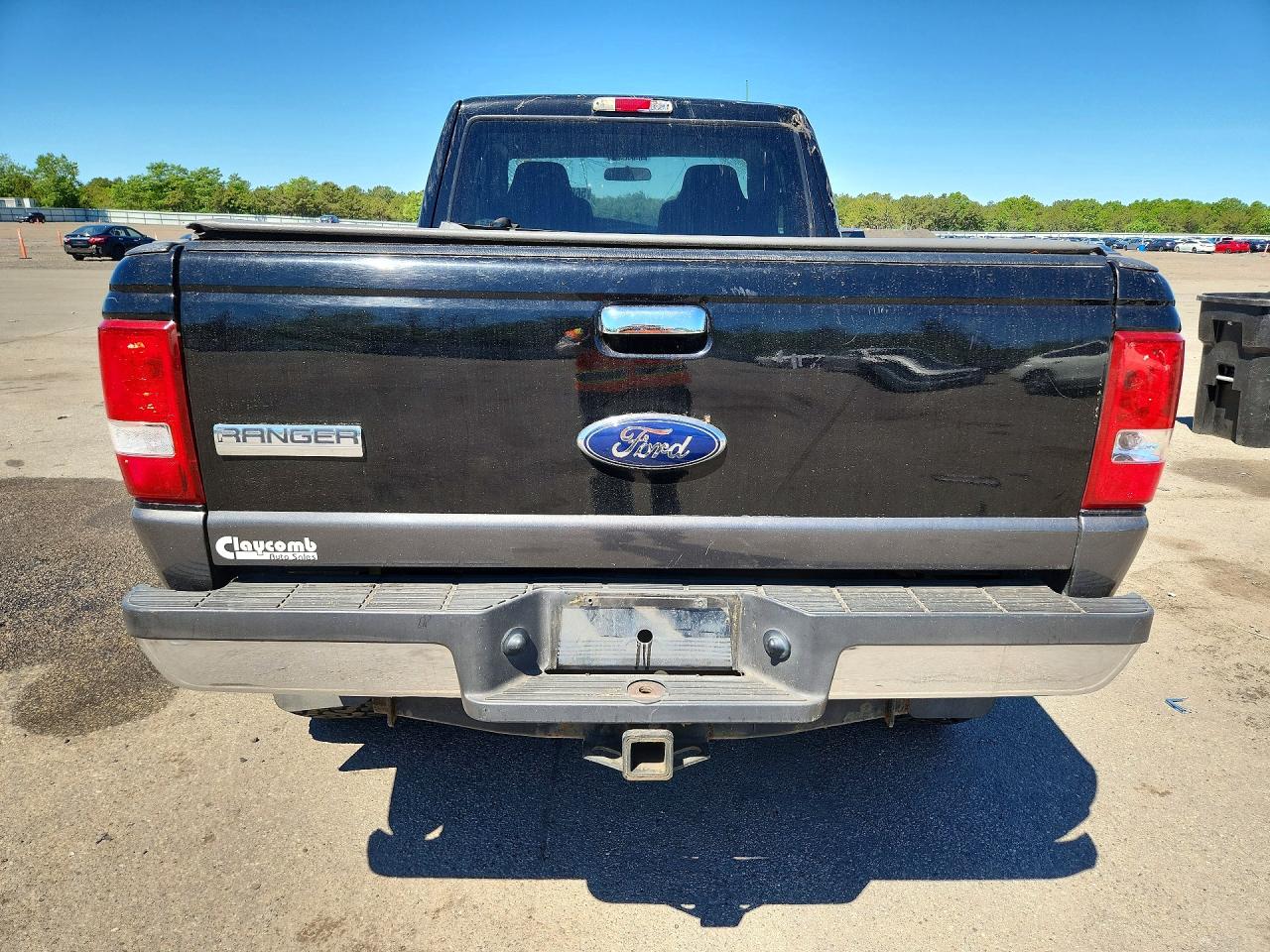 2008 Ford Ranger Super Cab Black vin: 1FTZR45EX8PA56541