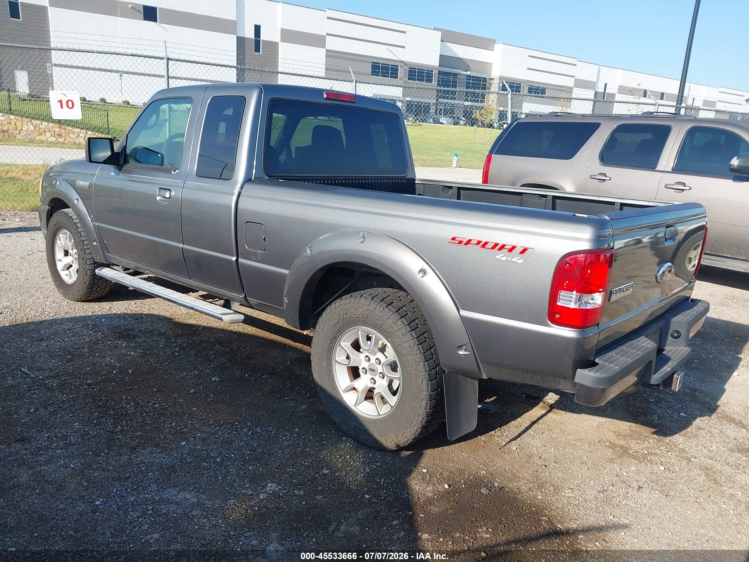 2008 Ford Ranger Fx4 Off-rd/sport/xlt Gray vin: 1FTZR45EX8PA70620