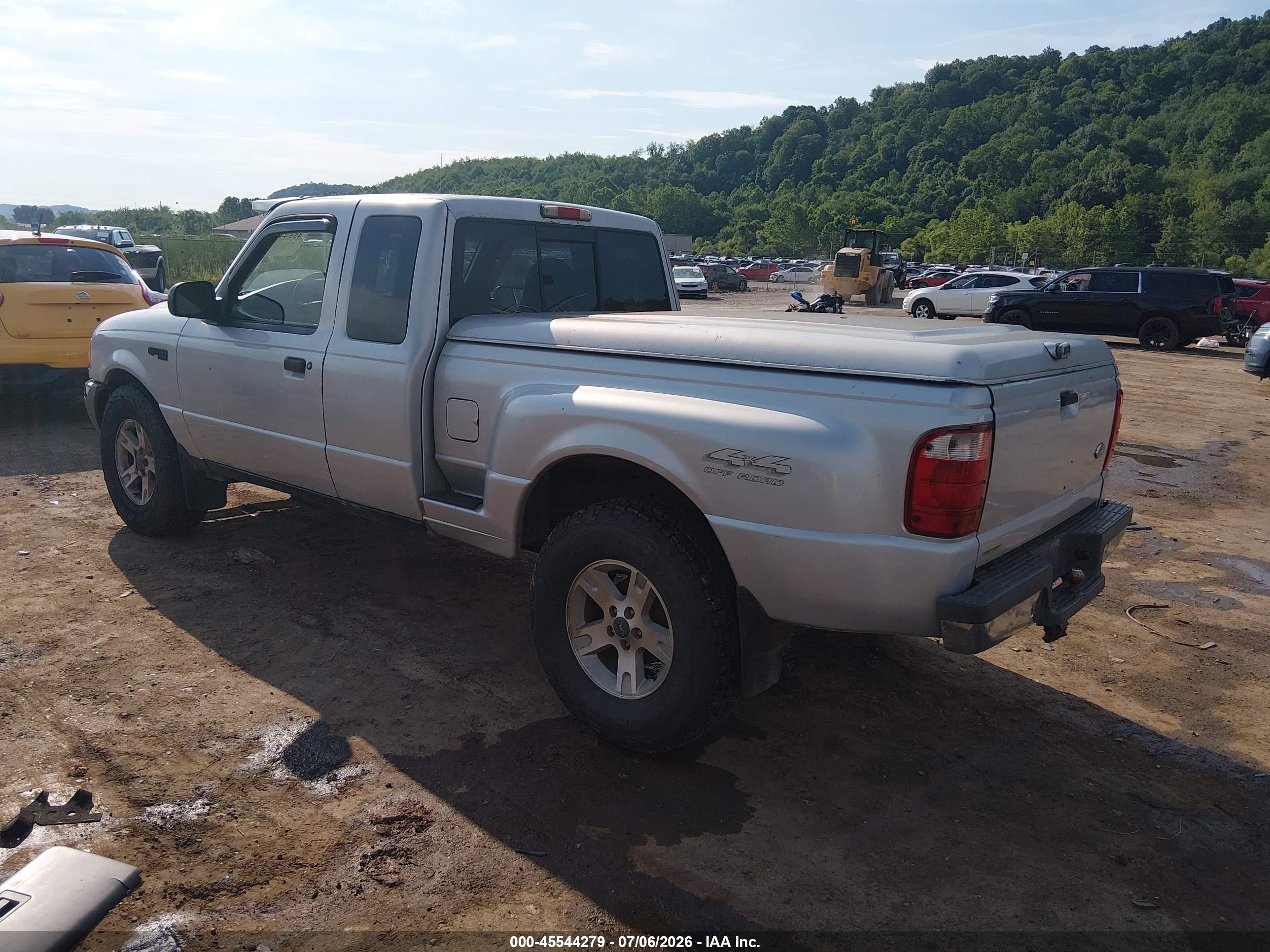 2002 Ford Ranger Edge/xlt Silver vin: 1FTZR45U42TA28367