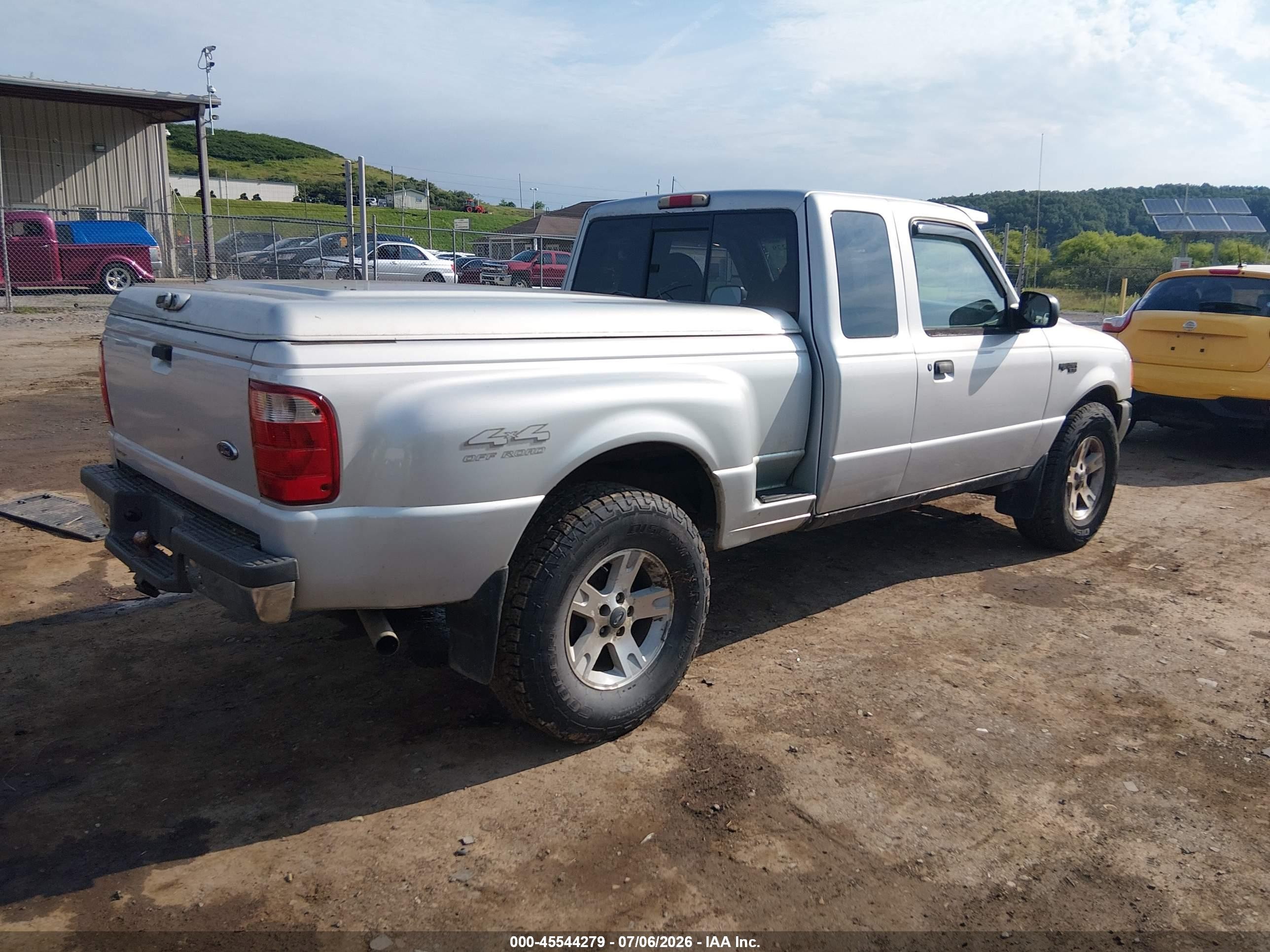 2002 Ford Ranger Edge/xlt Silver vin: 1FTZR45U42TA28367