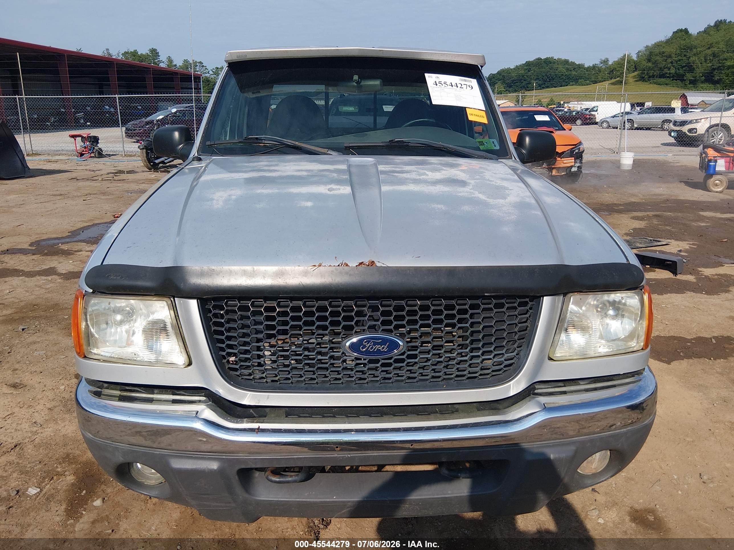 2002 Ford Ranger Edge/xlt Silver vin: 1FTZR45U42TA28367