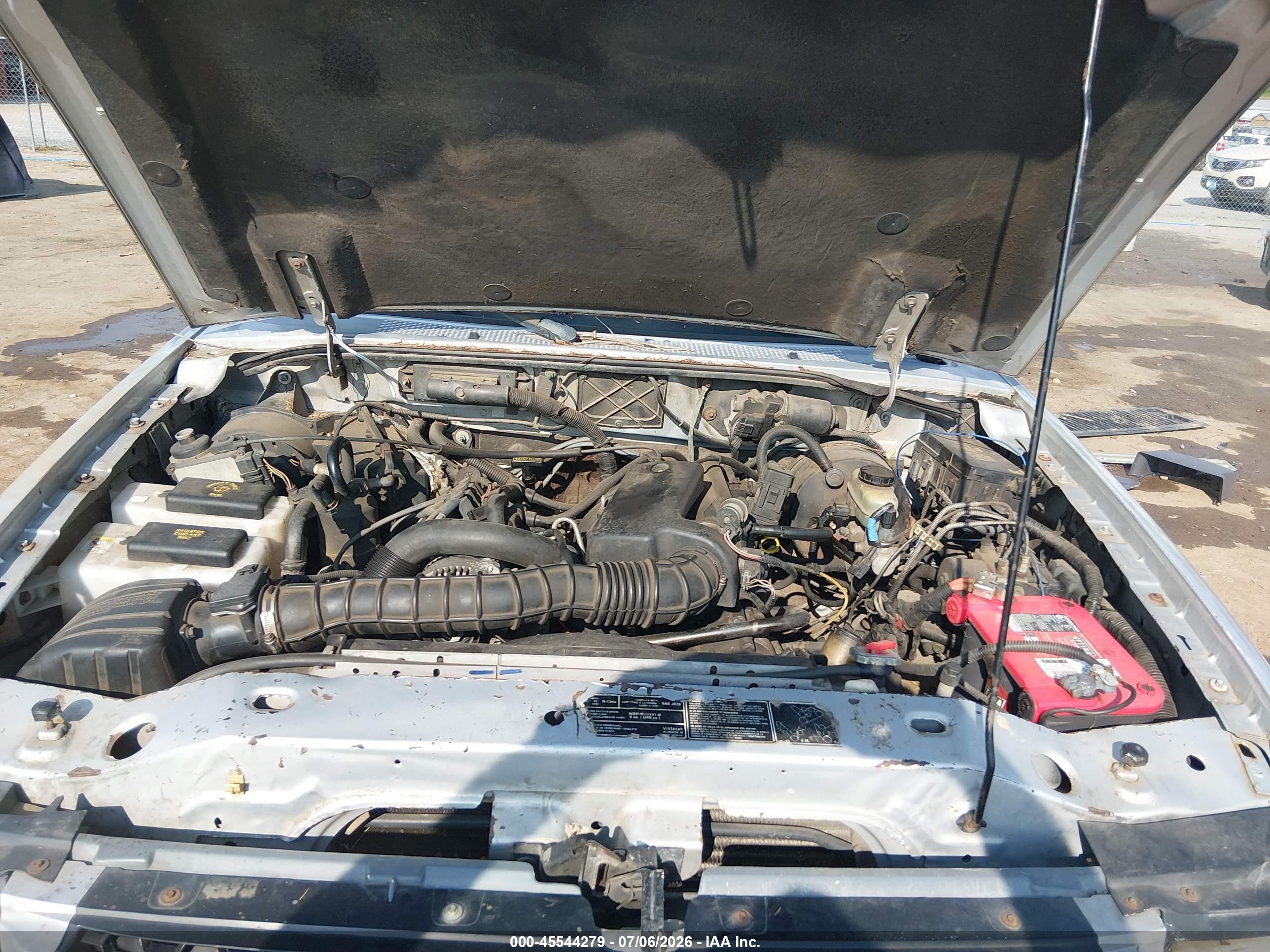 2002 Ford Ranger Edge/xlt Silver vin: 1FTZR45U42TA28367