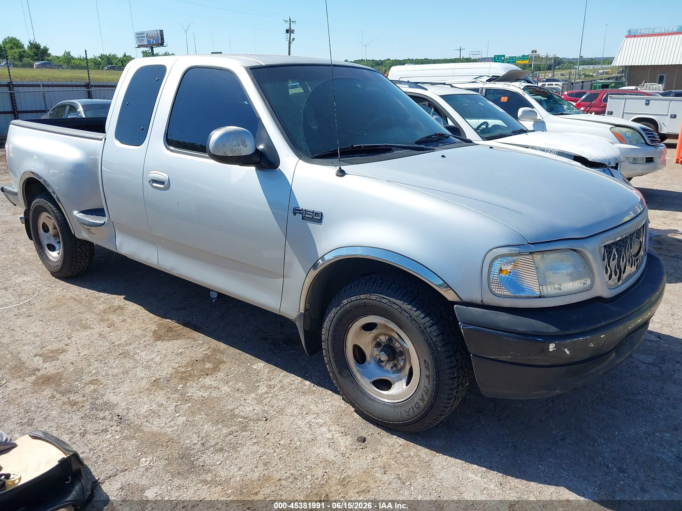 2000 Ford F-150 Xl/xlt Silver vin: 1FTZX0724YKA96564