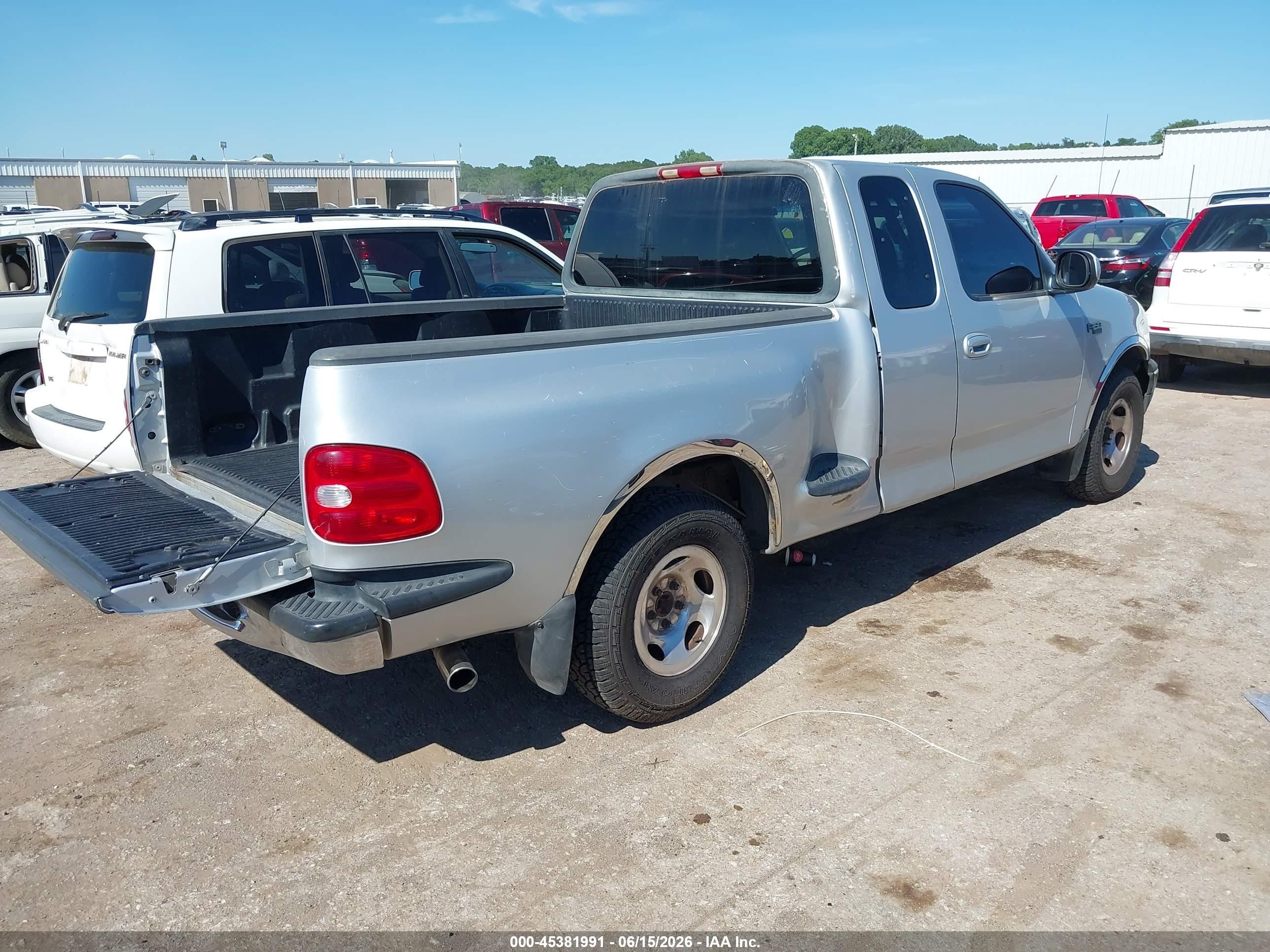 2000 Ford F-150 Xl/xlt Silver vin: 1FTZX0724YKA96564