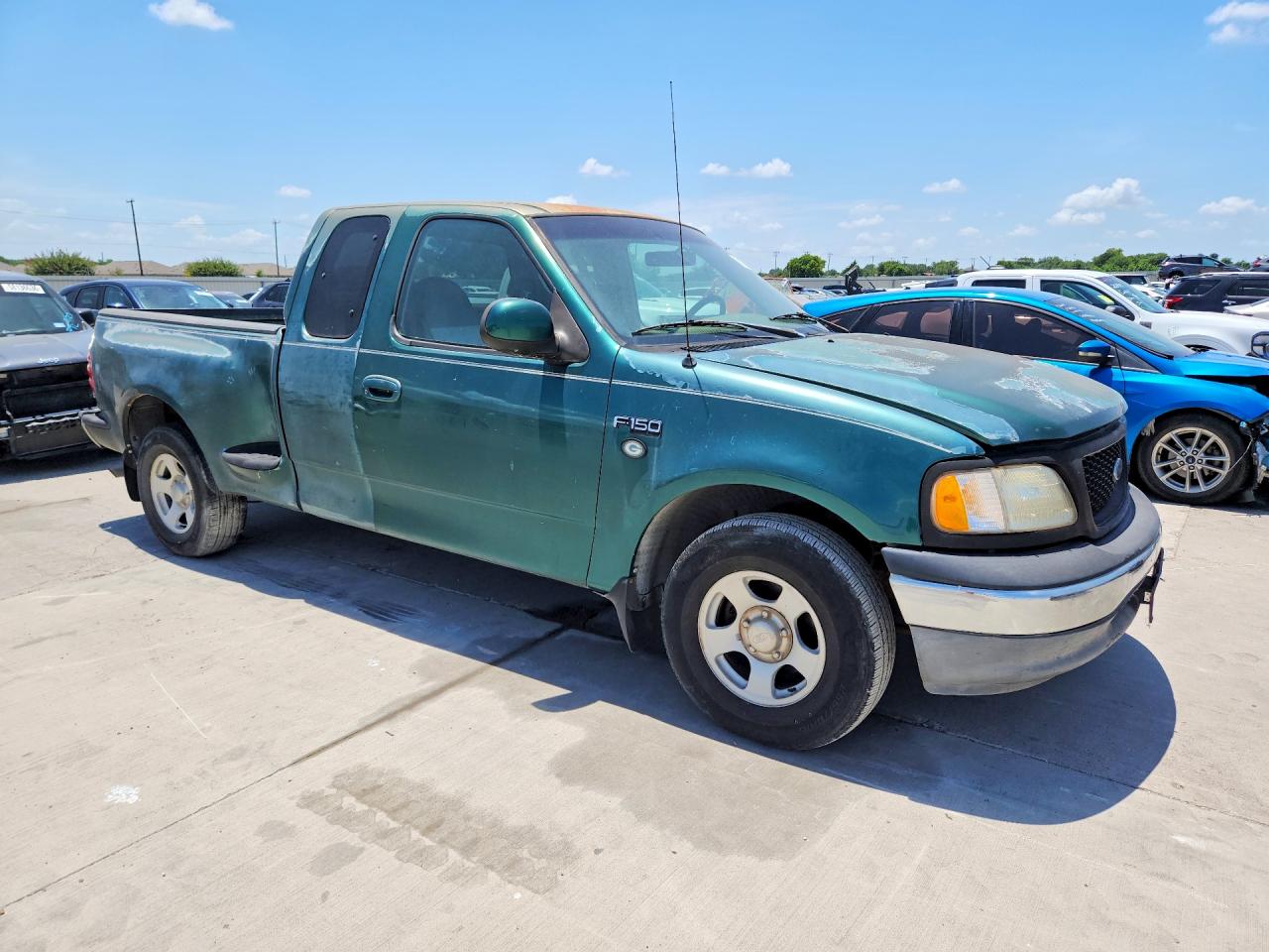 1999 Ford F150 Green vin: 1FTZX0728XKA55854