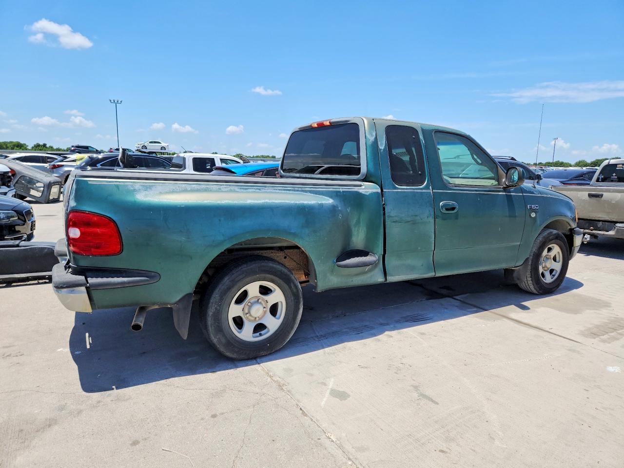 1999 Ford F150 Green vin: 1FTZX0728XKA55854