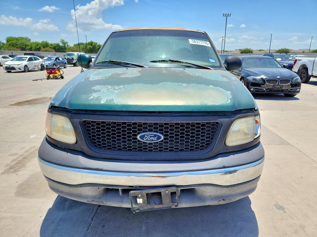 1999 Ford F150 Green vin: 1FTZX0728XKA55854