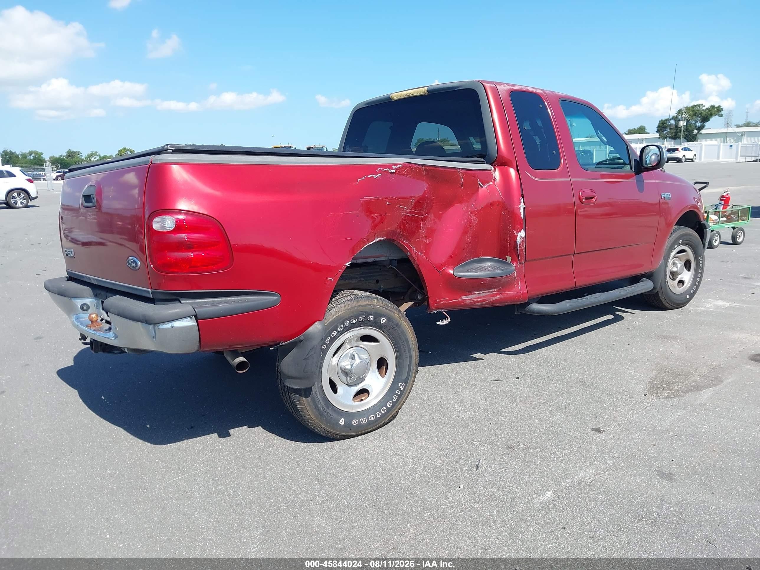 2000 Ford F-150 Xl/xlt Красный vin: 1FTZX0728YKB35334