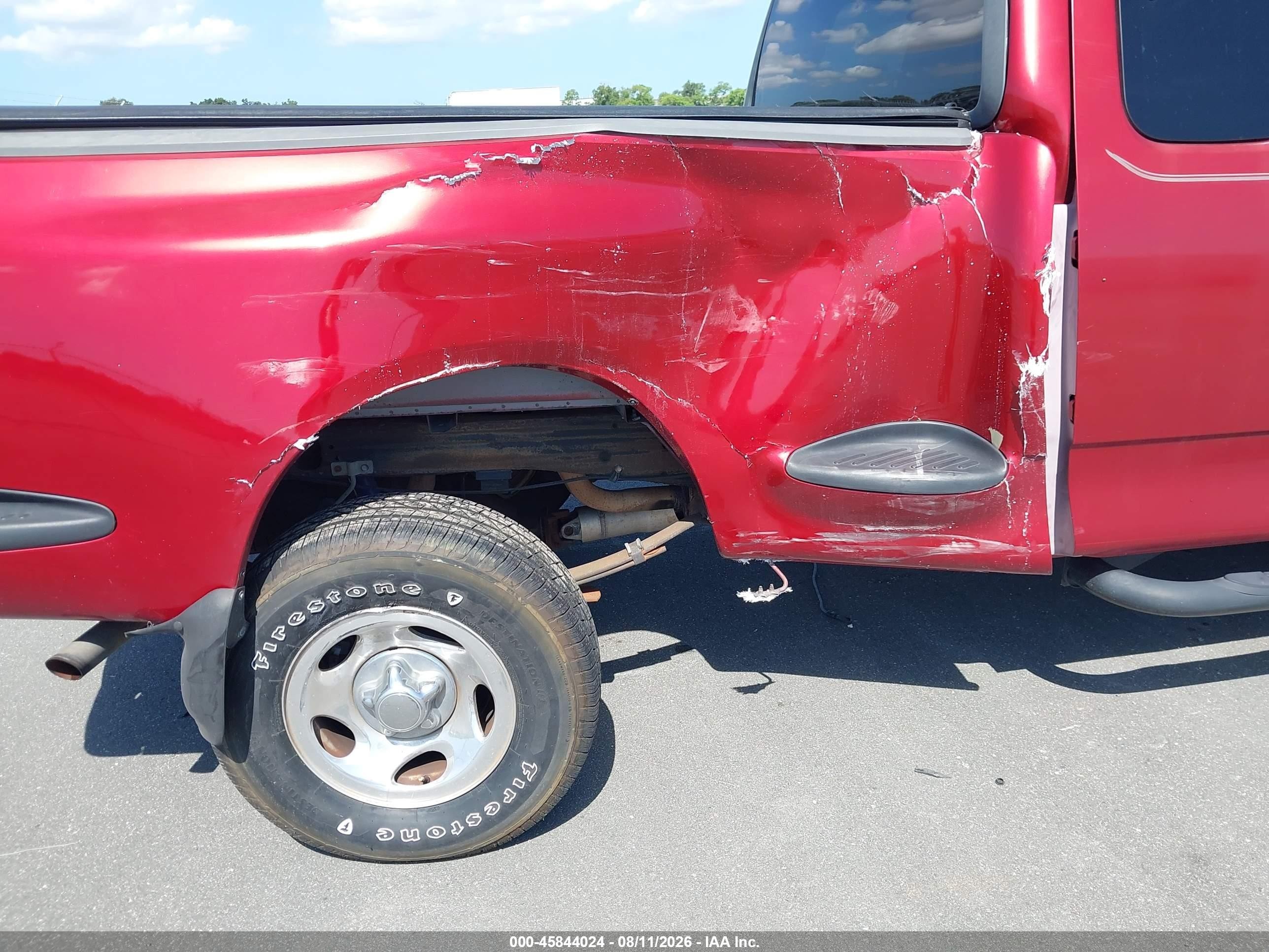 2000 Ford F-150 Xl/xlt Красный vin: 1FTZX0728YKB35334