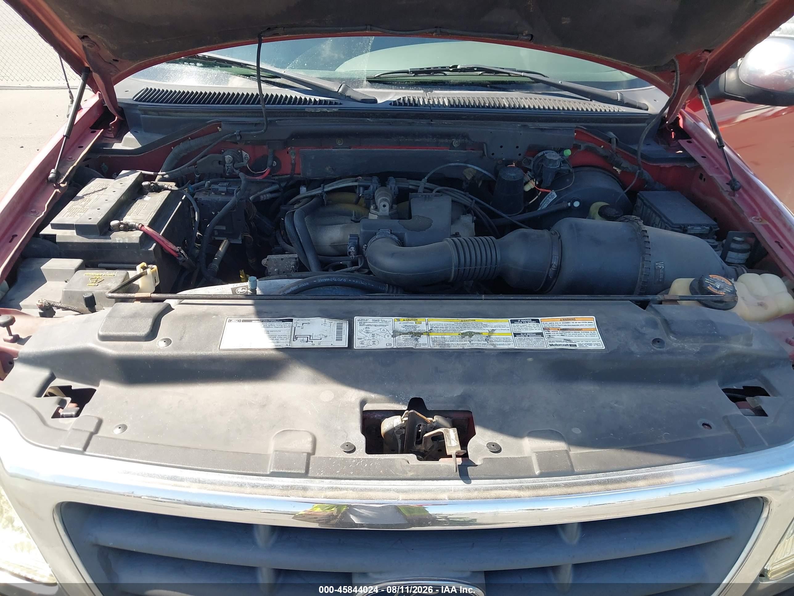 2000 Ford F-150 Xl/xlt Красный vin: 1FTZX0728YKB35334