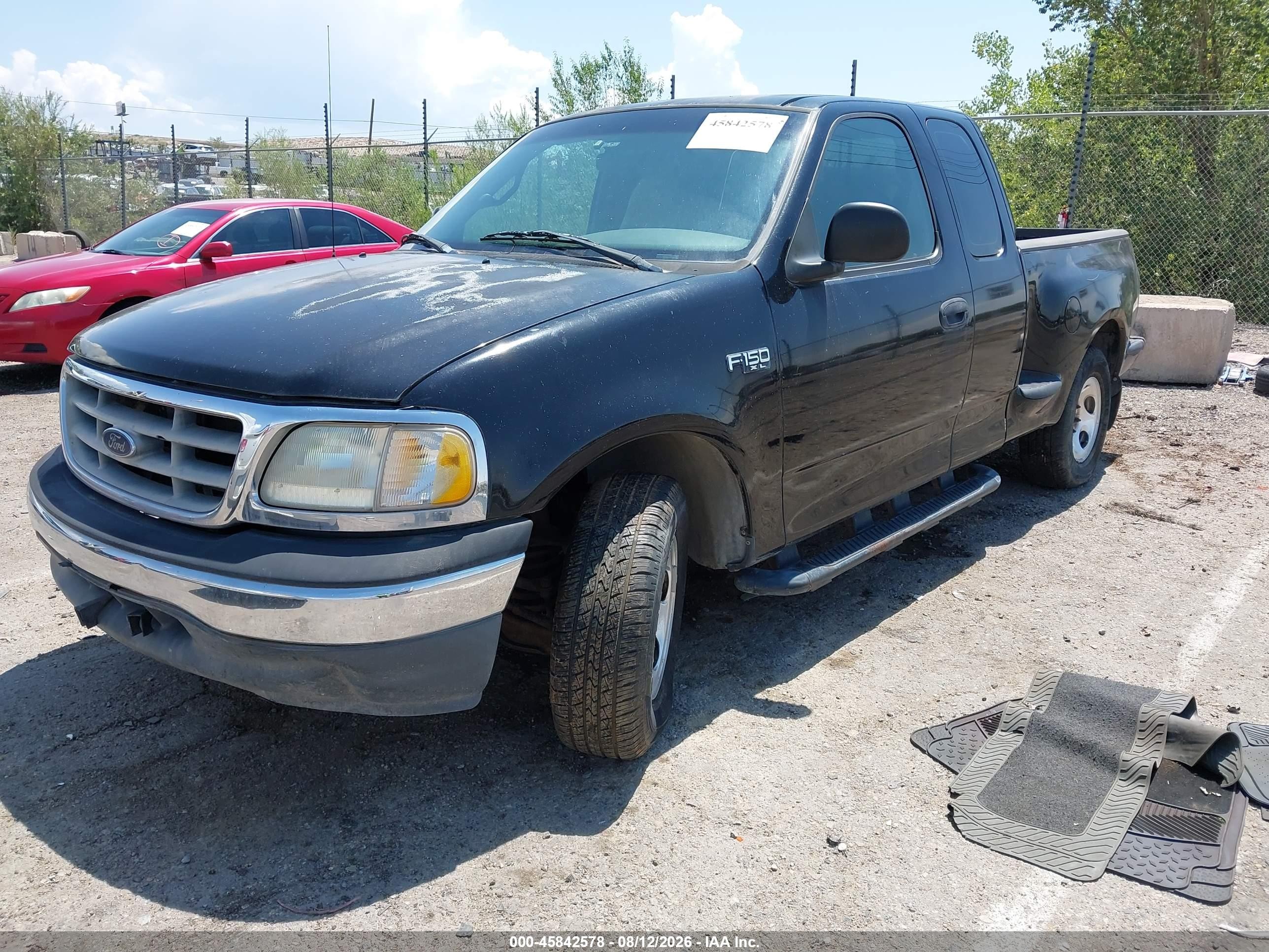 2000 Ford F-150 Xl/xlt Black vin: 1FTZX0729YKB26612