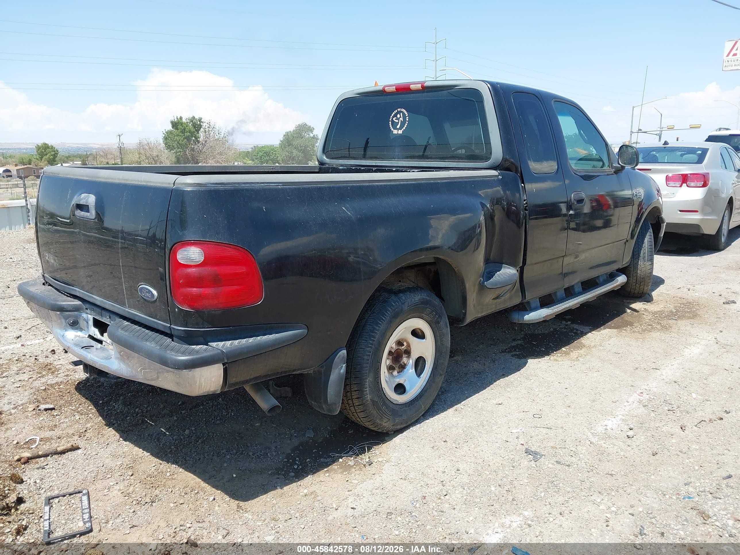 2000 Ford F-150 Xl/xlt Black vin: 1FTZX0729YKB26612