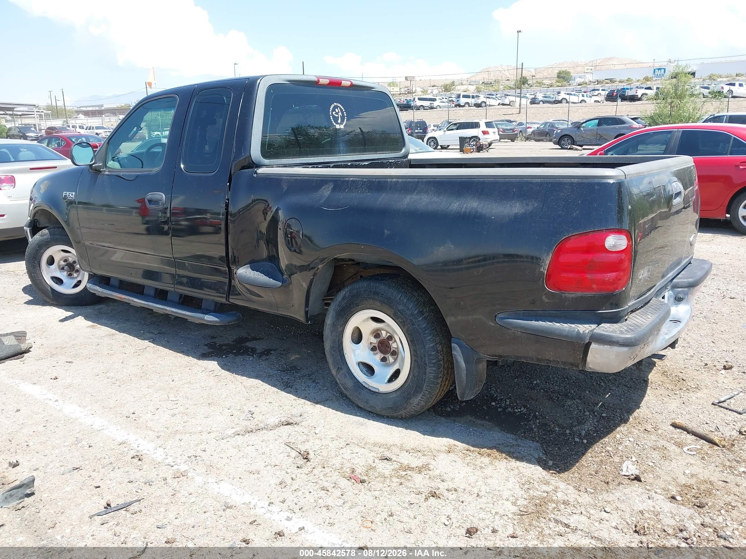 2000 Ford F-150 Xl/xlt Black vin: 1FTZX0729YKB26612