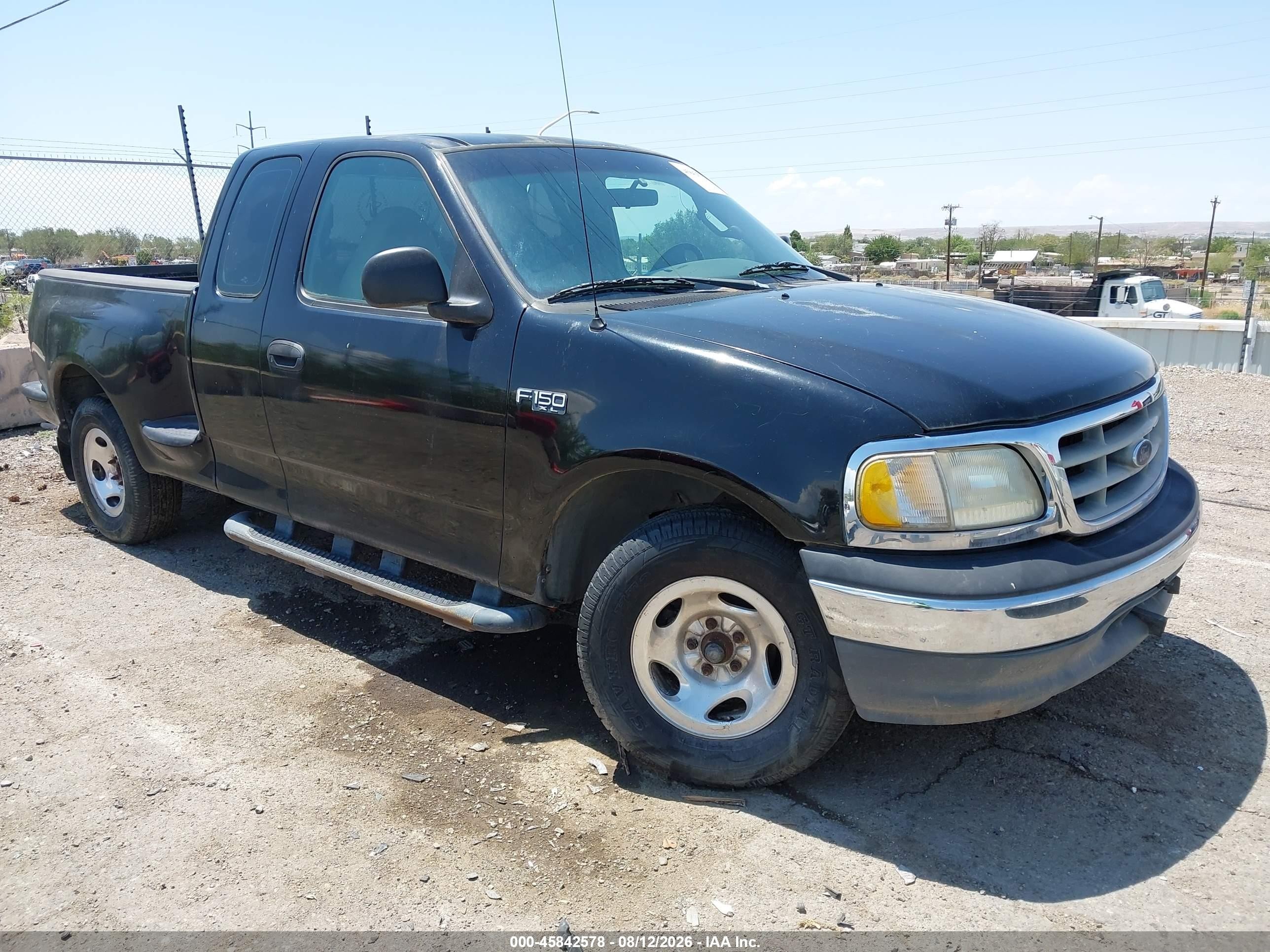 2000 Ford F-150 Xl/xlt Black vin: 1FTZX0729YKB26612