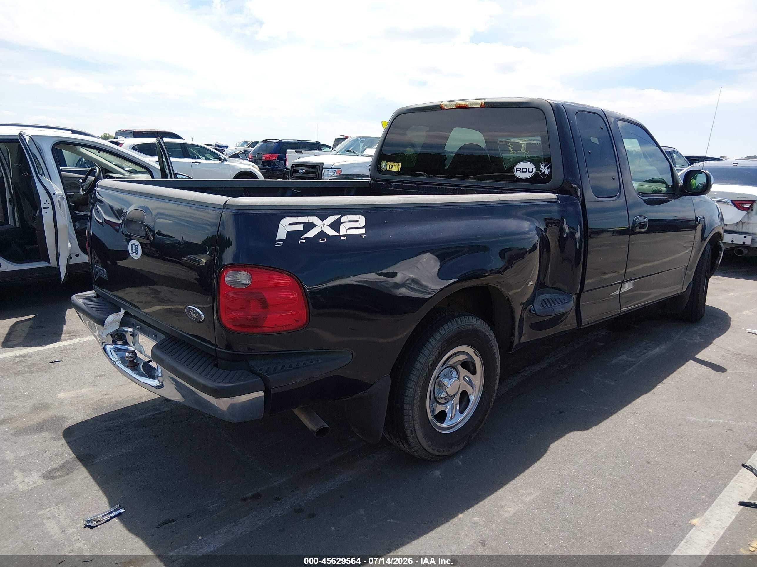 2000 Ford F-150 Xl/xlt Blue vin: 1FTZX0729YKB30546