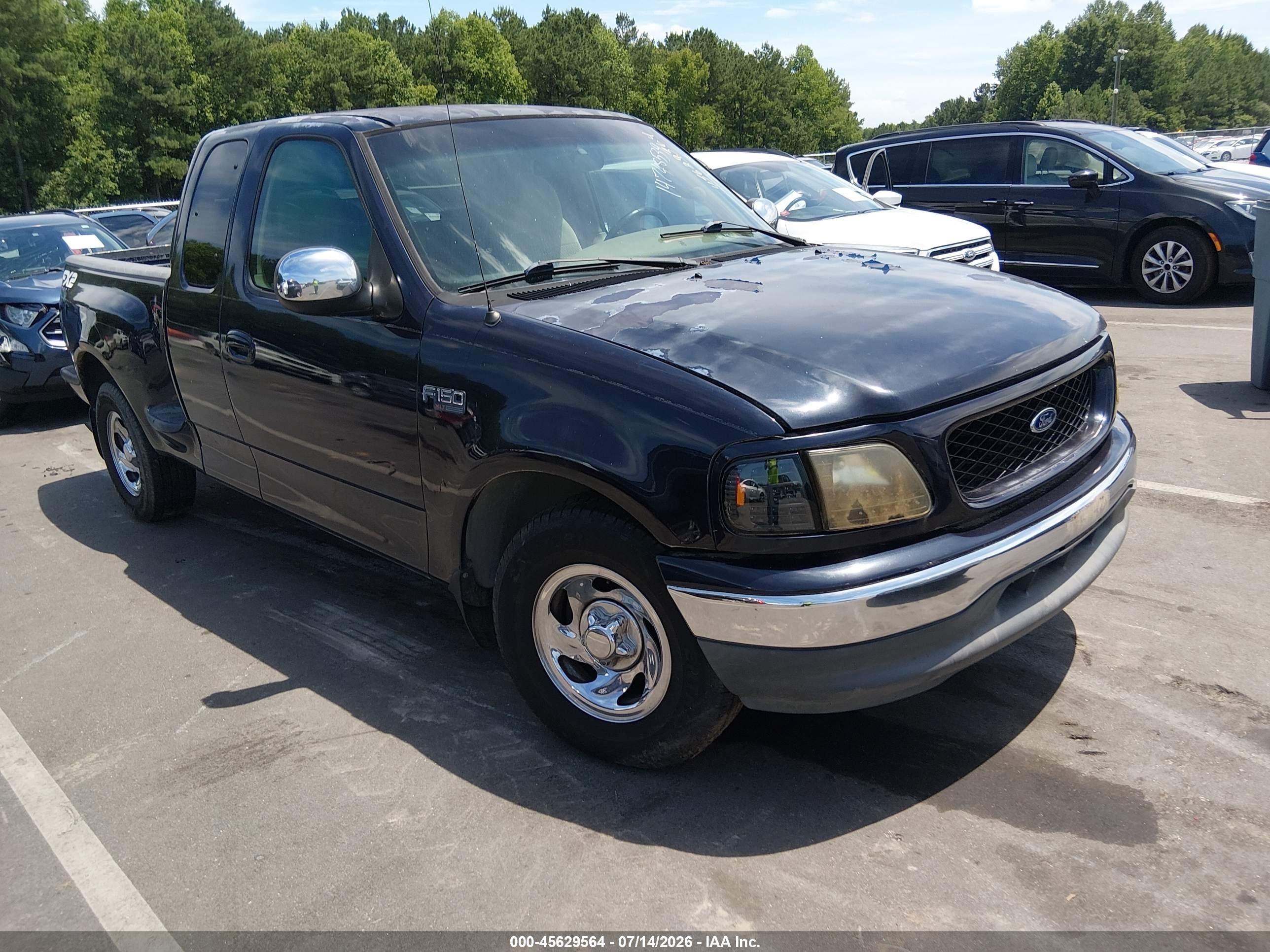 2000 Ford F-150 Xl/xlt Blue vin: 1FTZX0729YKB30546