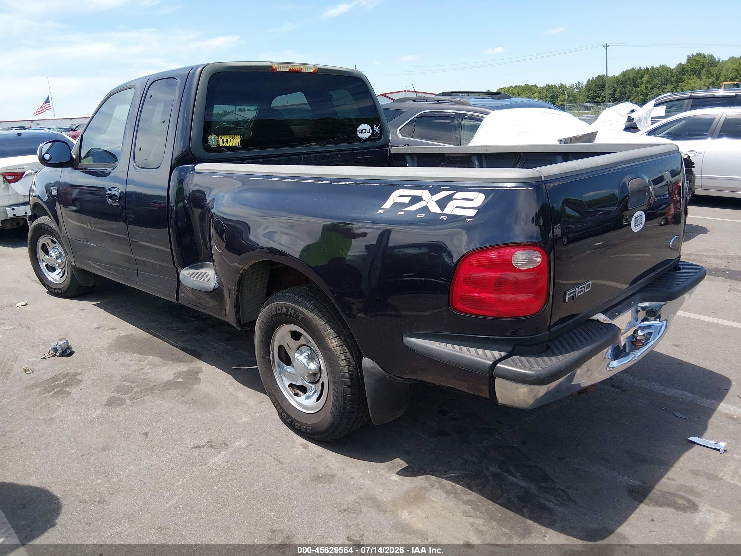2000 Ford F-150 Xl/xlt Blue vin: 1FTZX0729YKB30546