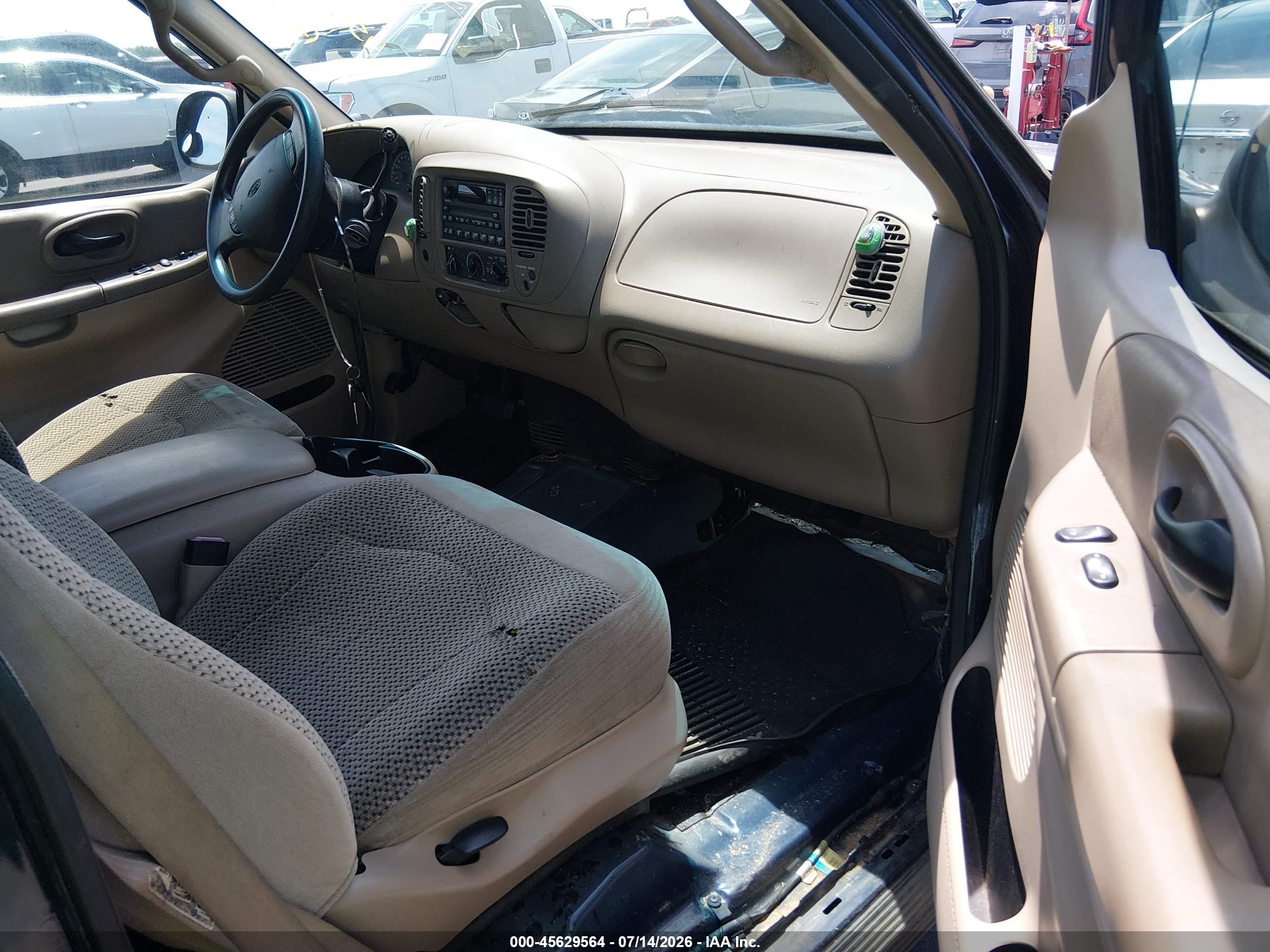2000 Ford F-150 Xl/xlt Blue vin: 1FTZX0729YKB30546
