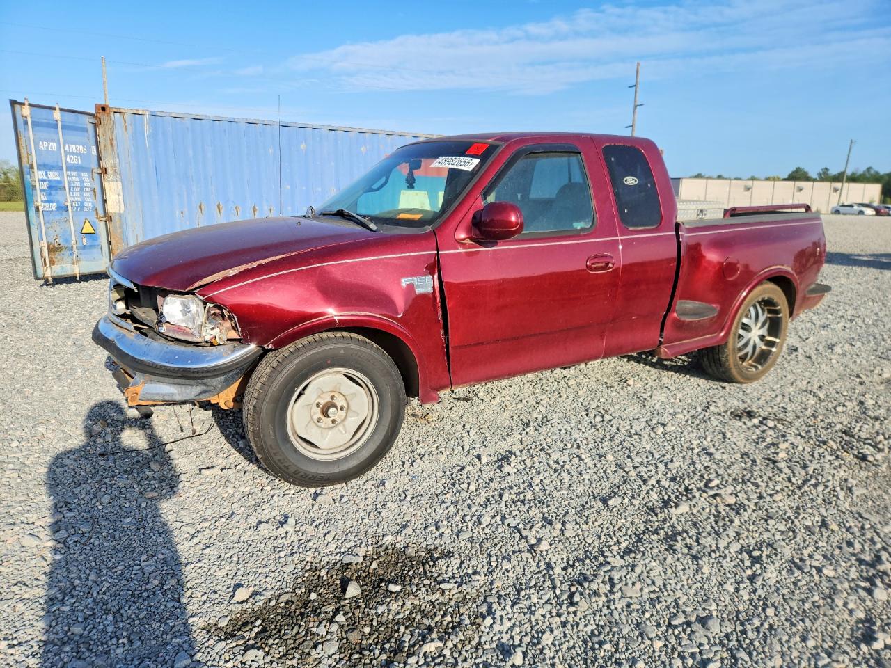 1998 Ford F150 Бордовый vin: 1FTZX0761WKA79317