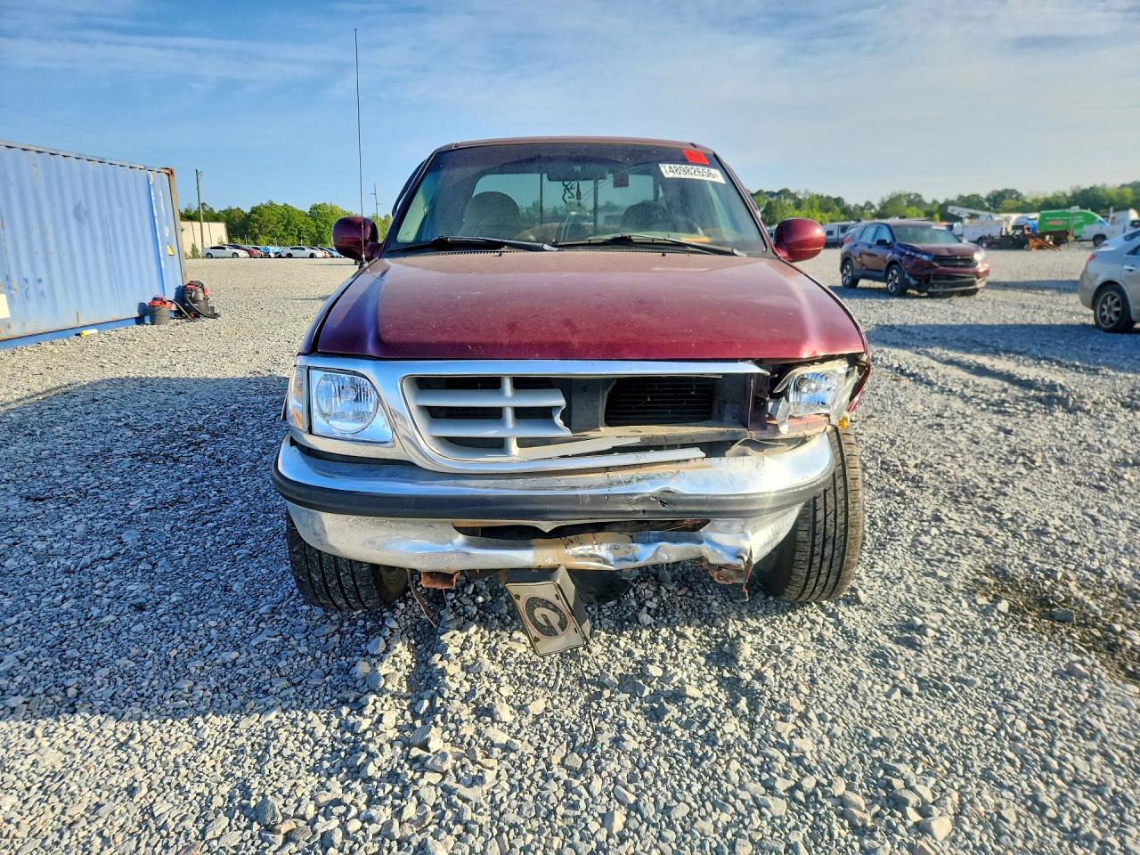 1998 Ford F150 Бордовый vin: 1FTZX0761WKA79317