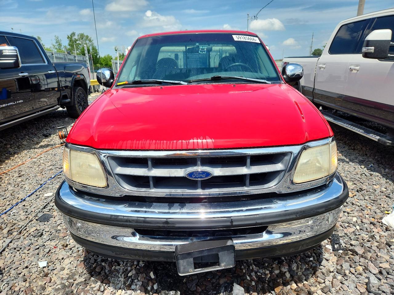 1998 Ford F150 Красный vin: 1FTZX0762WKB69091