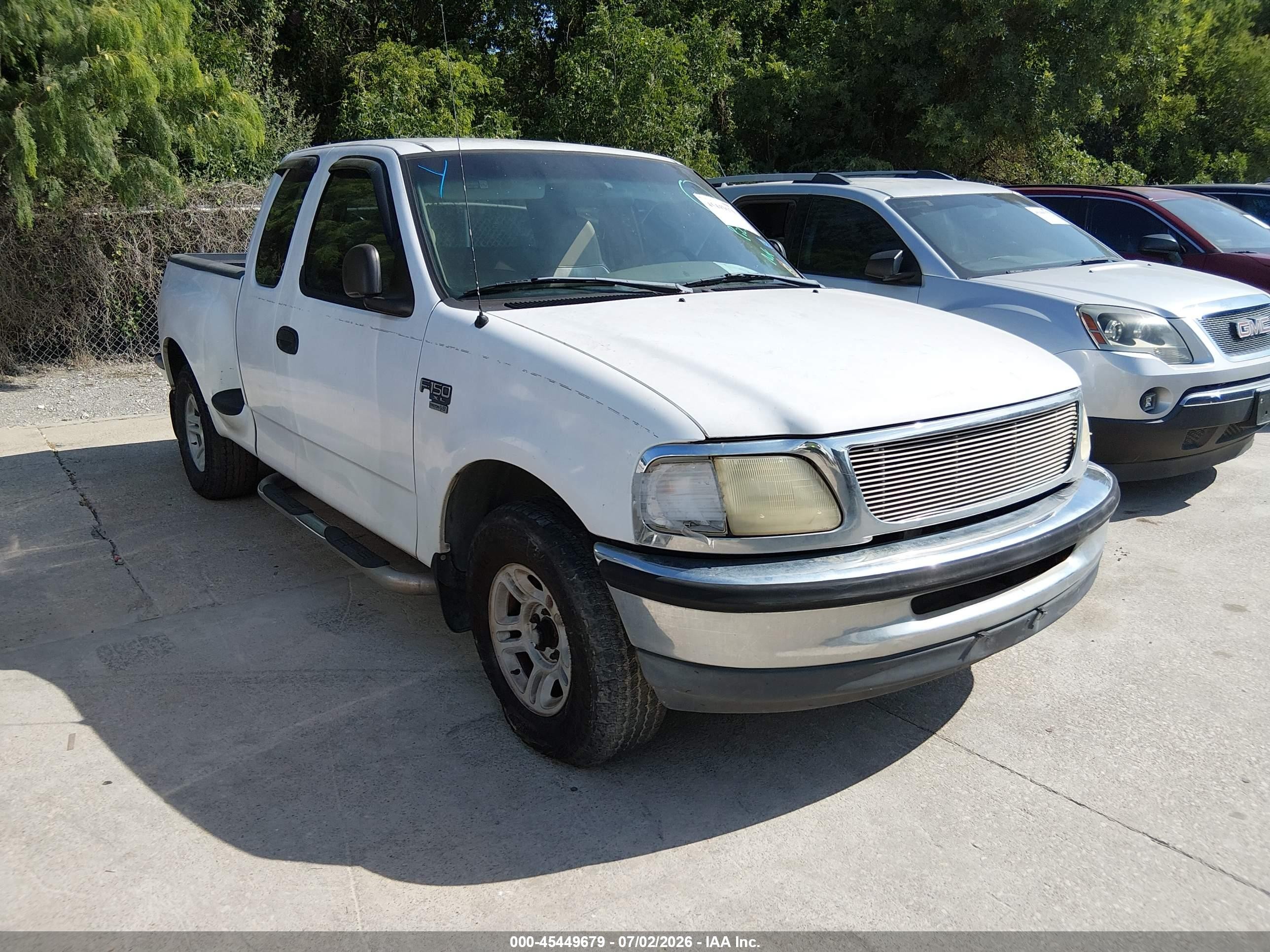 1998 Ford F-150 Lariat/xl/xlt White vin: 1FTZX076XWKA27359