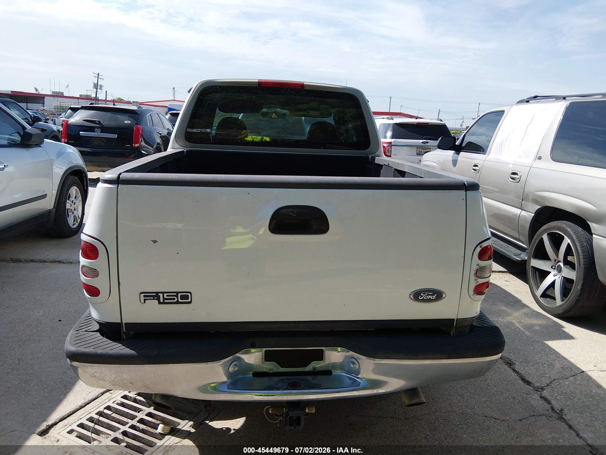 1998 Ford F-150 Lariat/xl/xlt White vin: 1FTZX076XWKA27359