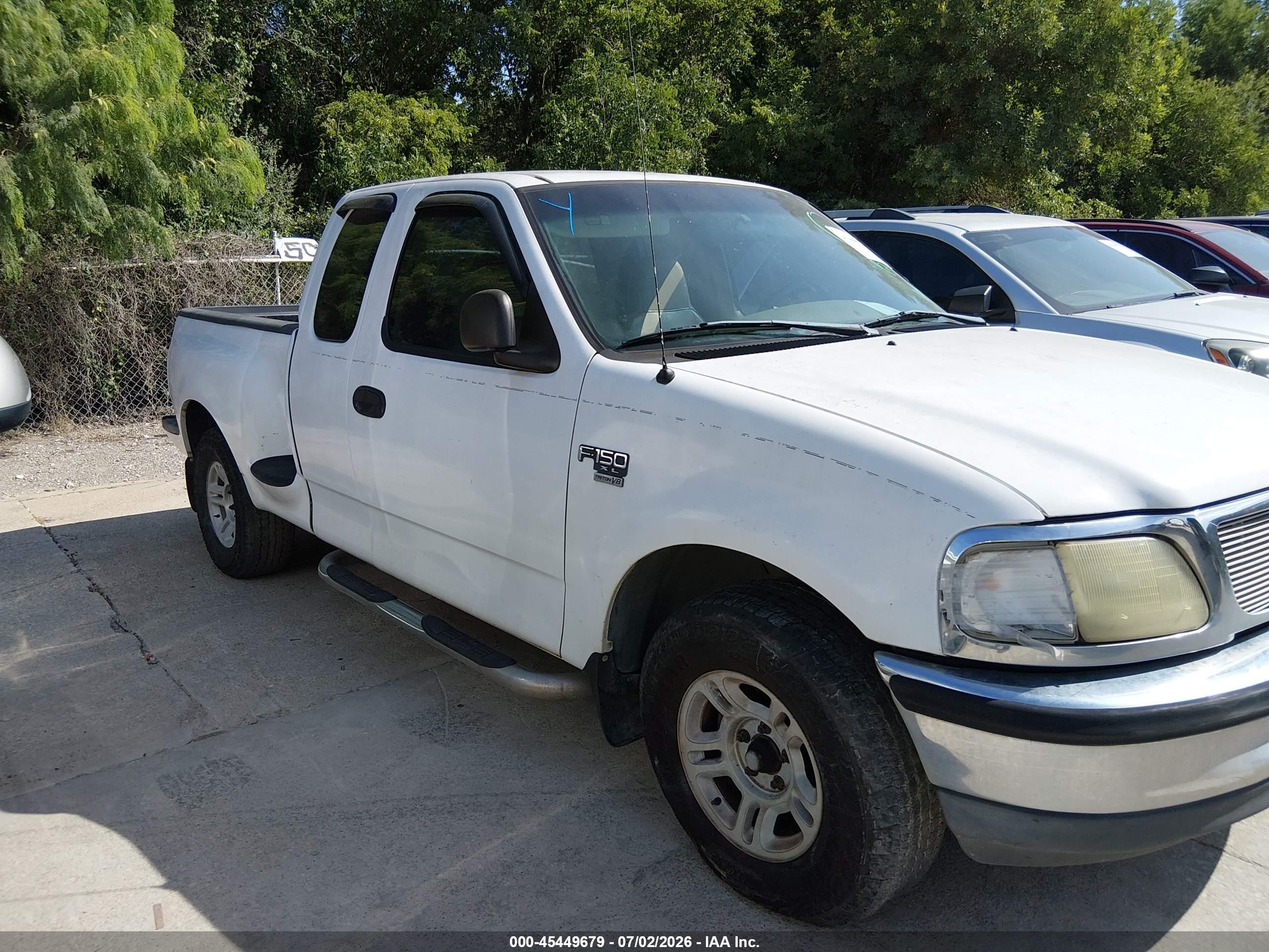 1998 Ford F-150 Lariat/xl/xlt White vin: 1FTZX076XWKA27359