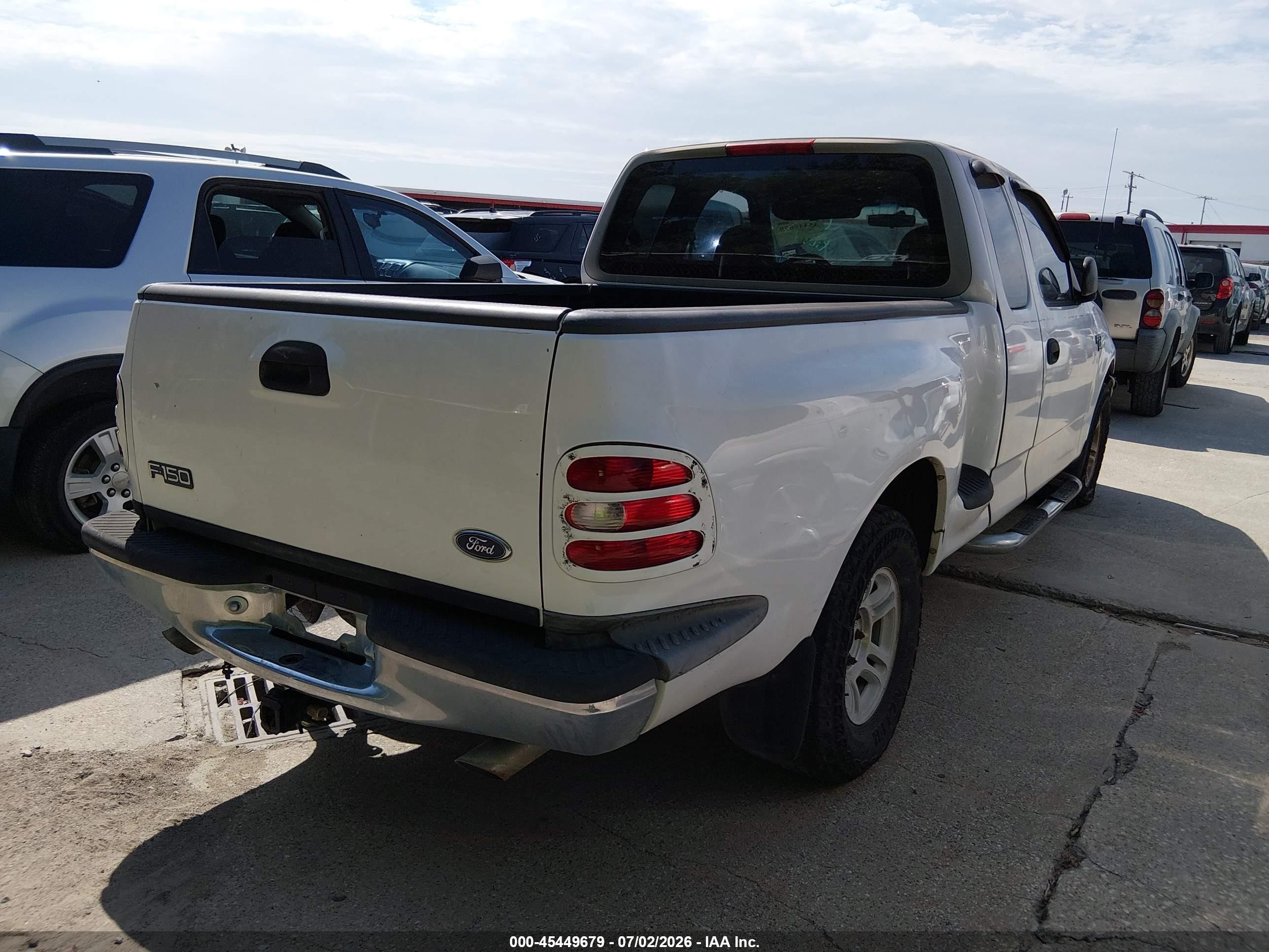 1998 Ford F-150 Lariat/xl/xlt White vin: 1FTZX076XWKA27359