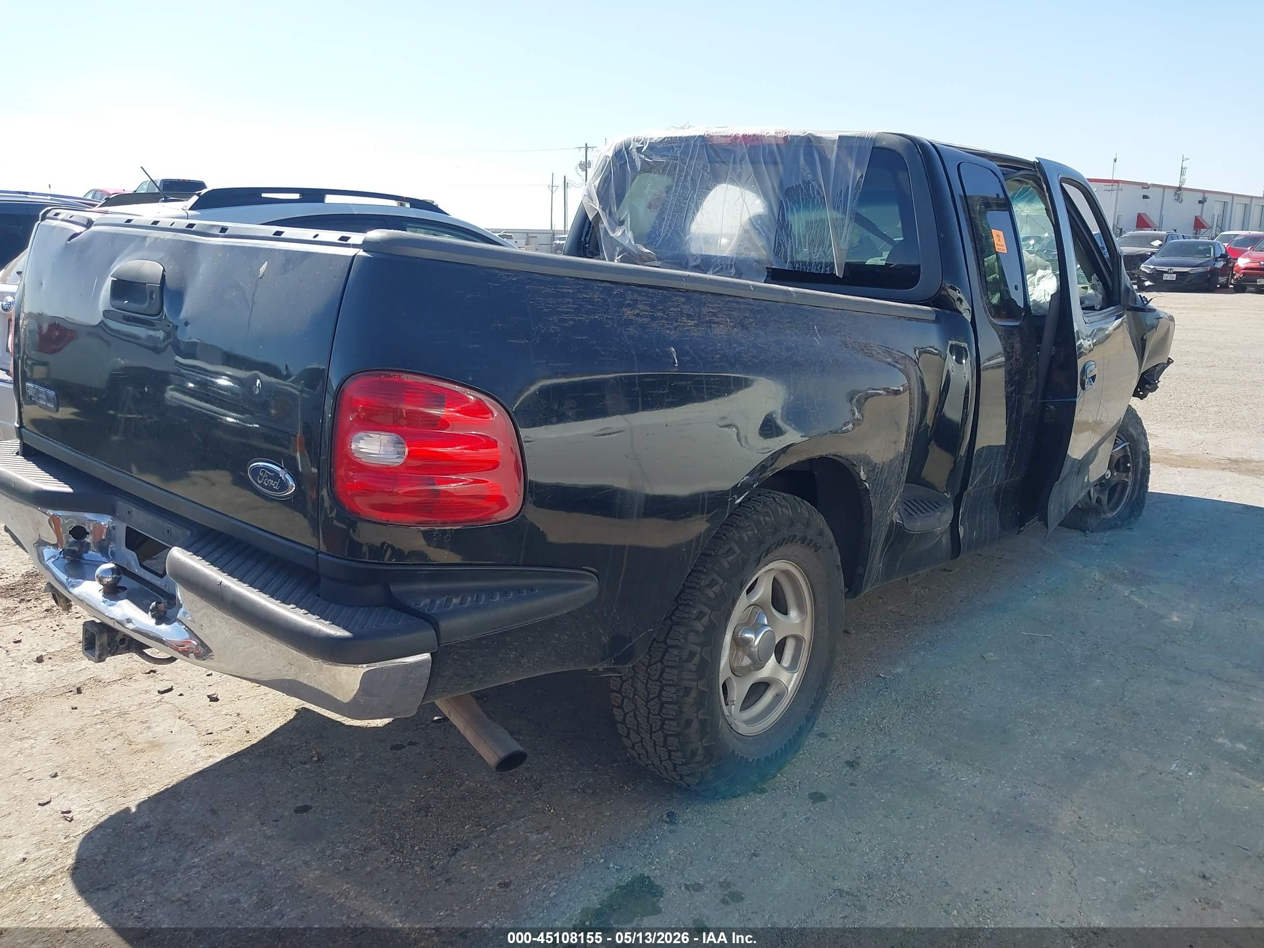 1998 Ford F-150 Lariat/xl/xlt Black vin: 1FTZX07W1WKC28440