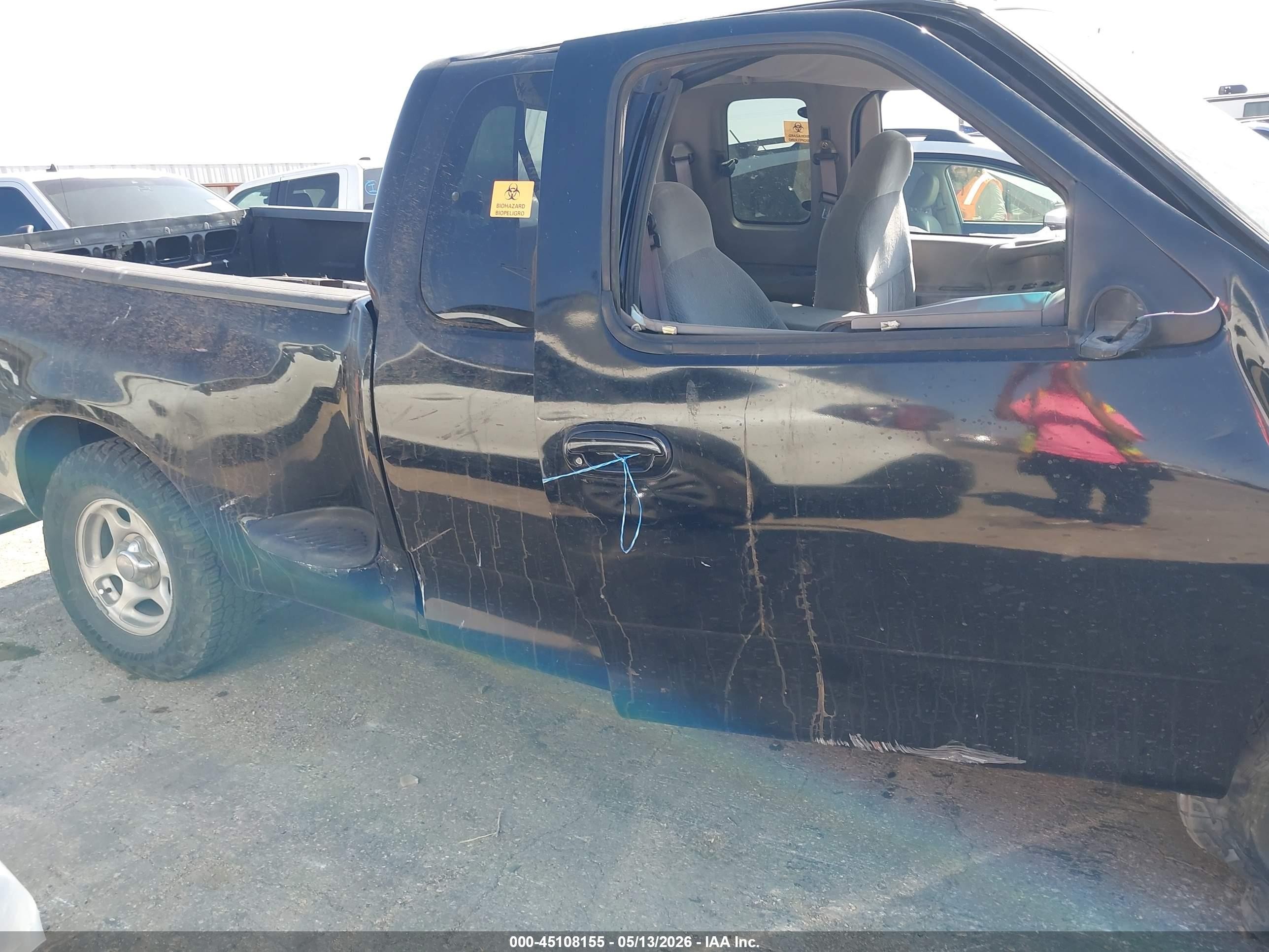 1998 Ford F-150 Lariat/xl/xlt Black vin: 1FTZX07W1WKC28440