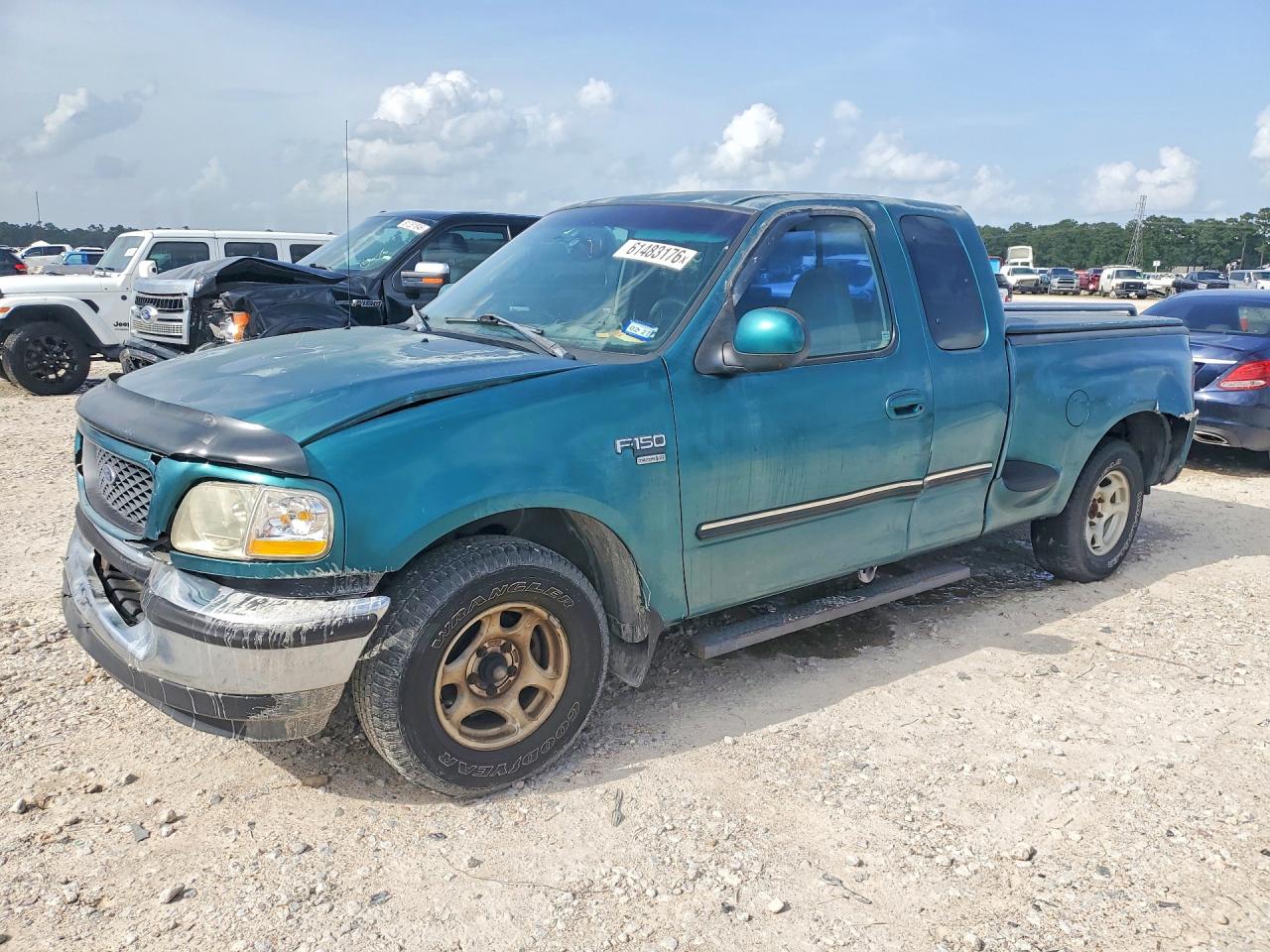 1998 Ford F150 Green vin: 1FTZX07W9WKC28931